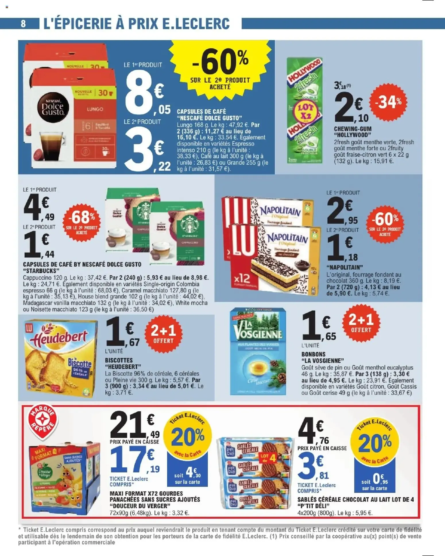 Catalogue E.Leclerc du 29/09/2026 | Nouveau promo prospectus du 29 septembre au 10 octobre 2026 - Catalogue page 8