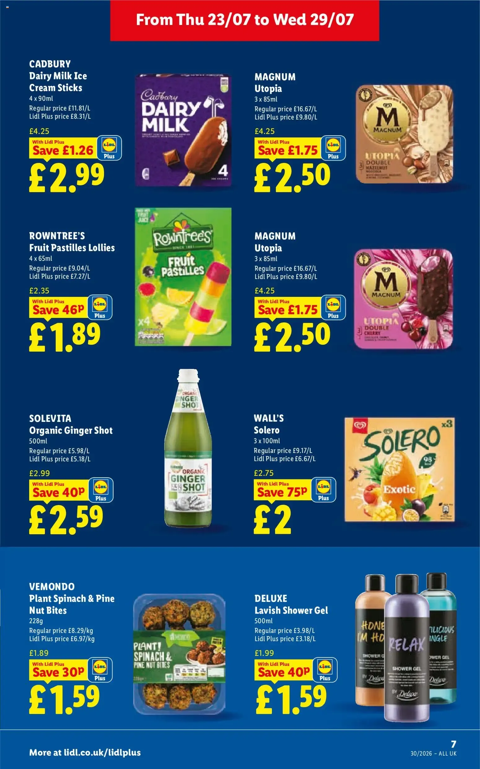 Weekly offers Lidl (23/07/2026 - 29/07/2026) - Offers Online from 23 July to 29 July 2026 - Catalogue Page 7