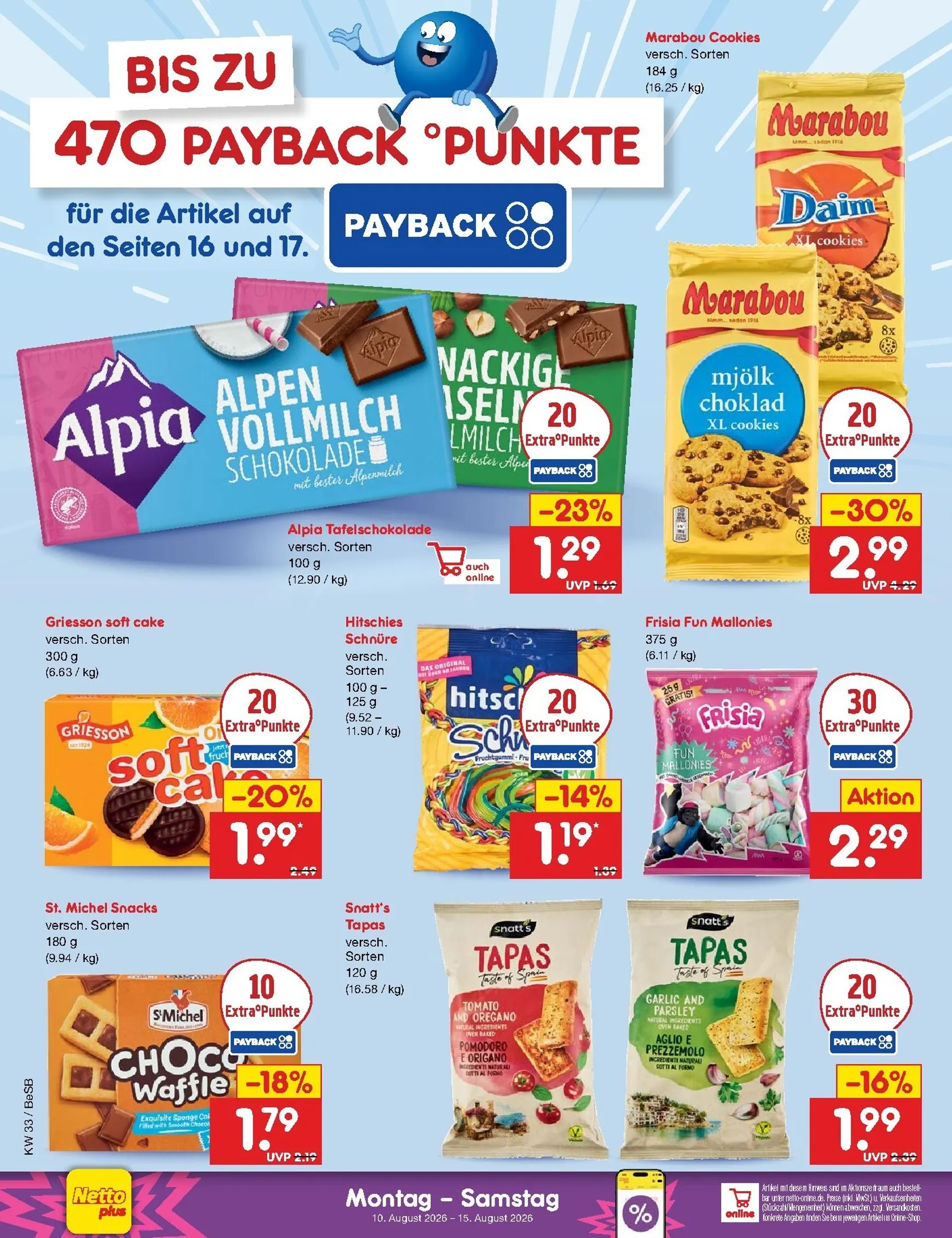 Netto Marken Discount Prospekt nächste Woche – von Montag 10.08.2026 bis Samstag 15.08.2026 von 10. August bis 15. August 2026 - Prospekt seite 31