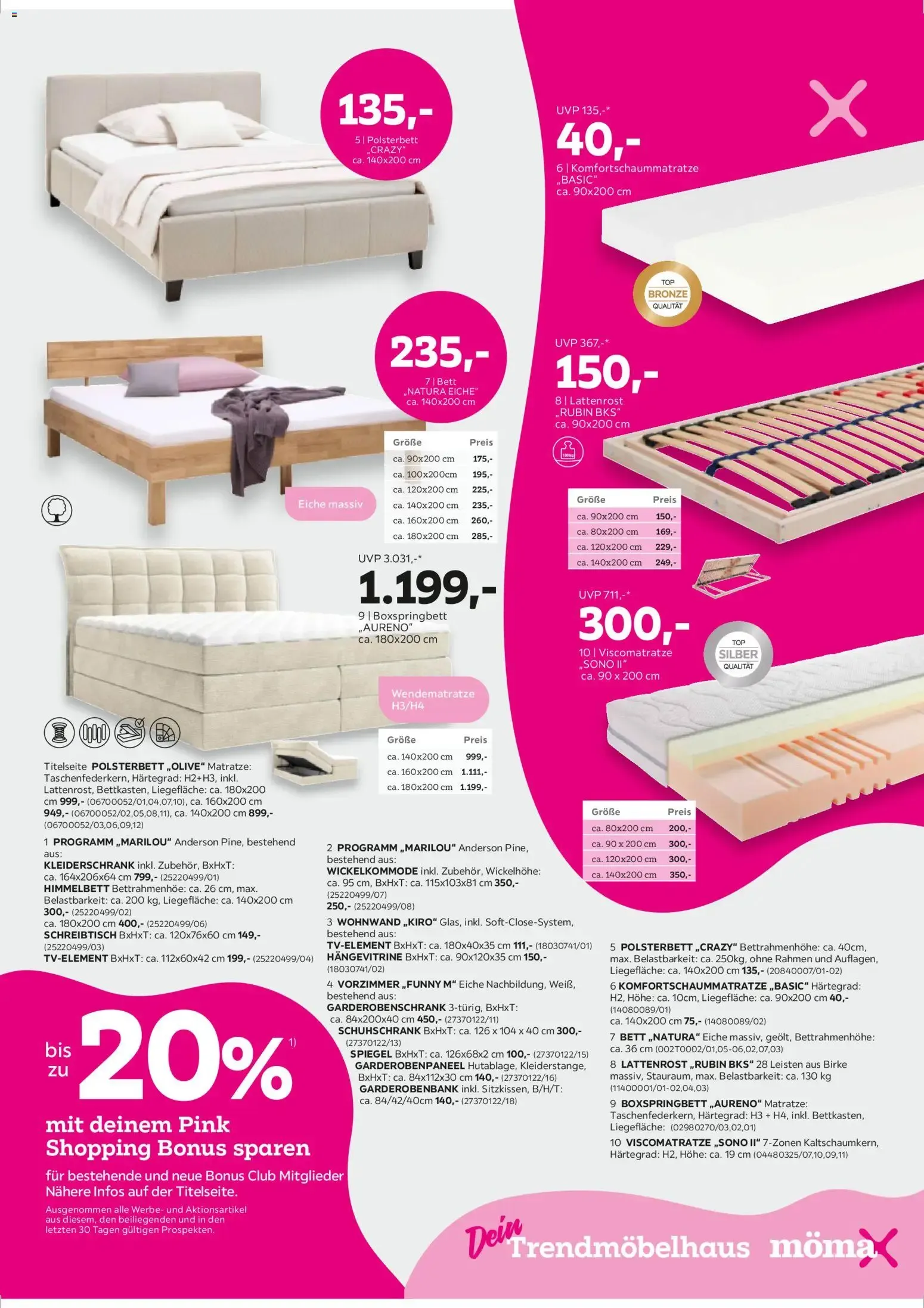 Pink Shopping? Da haut's dir den VOGEL raus! mit deinem Pink Shopping Bonus sparen von 22. September bis 28. September 2026 - Flugblätt seite  3