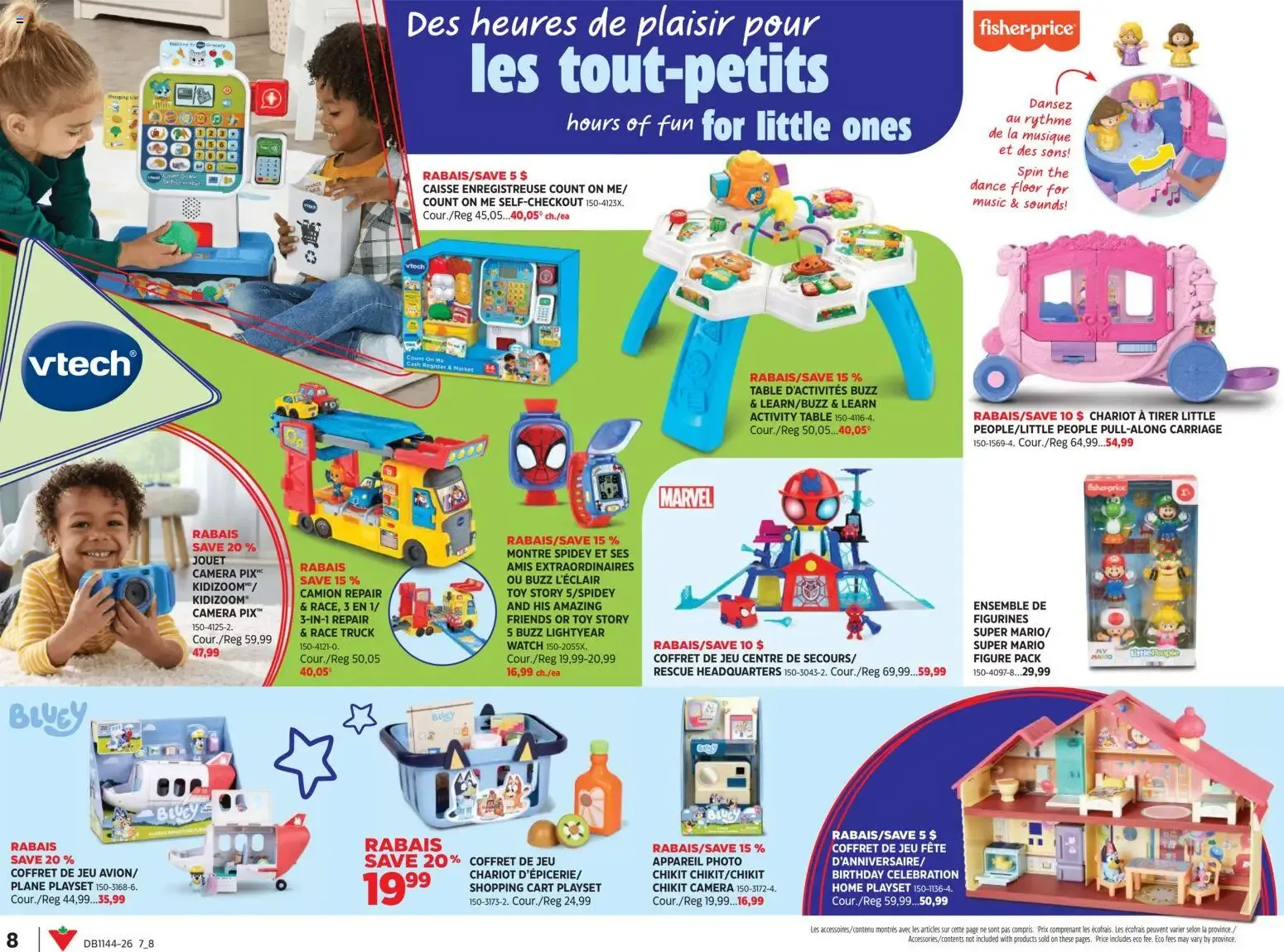 Canadian Tire circulaire - Le guide ultime des jouets from Oct 29, 2026 > weekly specials & deals from October 29 to November 18 2026 - flyer page 8