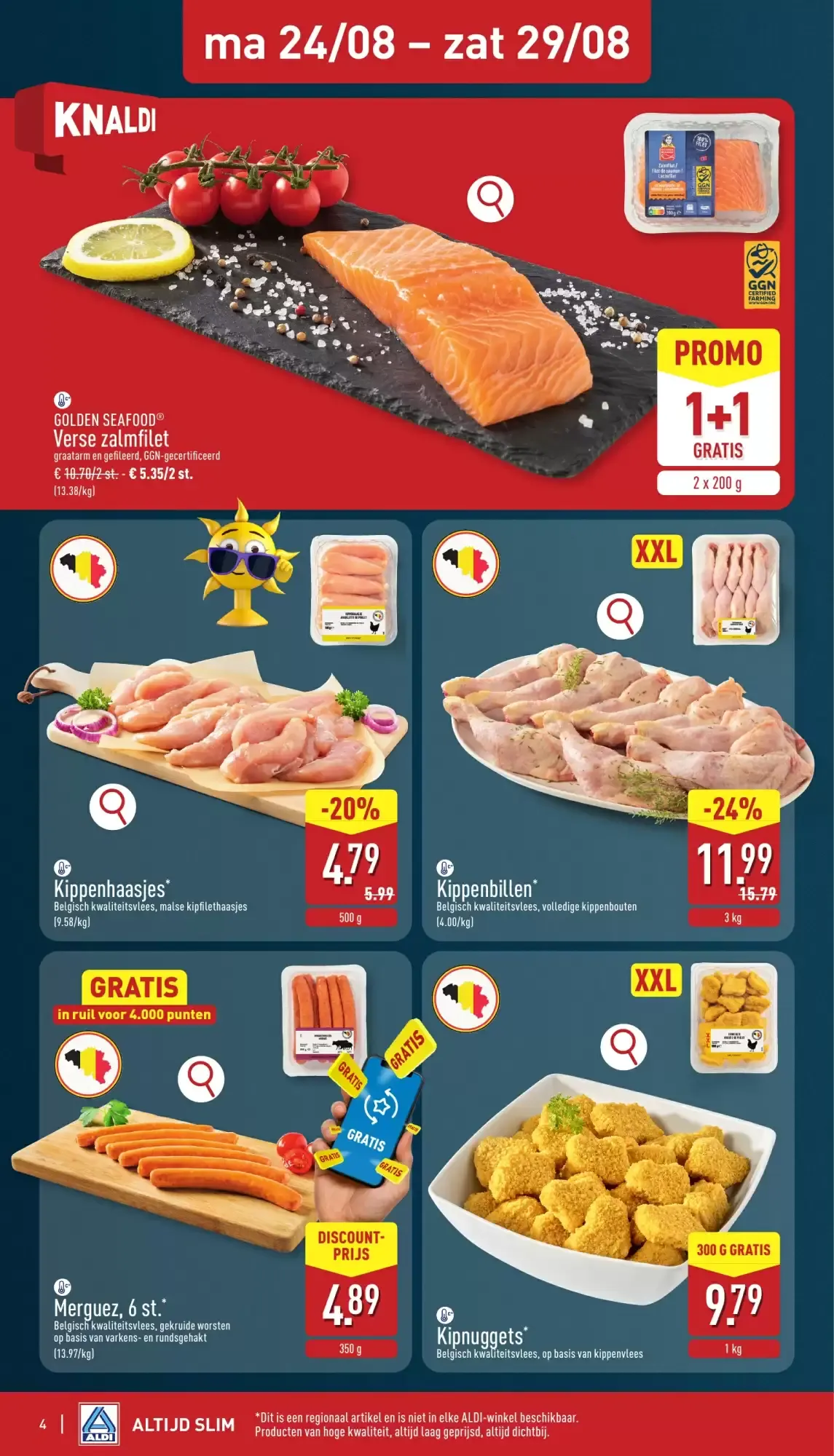 ALDI Folder van ma 24/08 t.e.m. zat 29/08 van 24 augustus tot 29 augustus 2026 - folder pagina 4