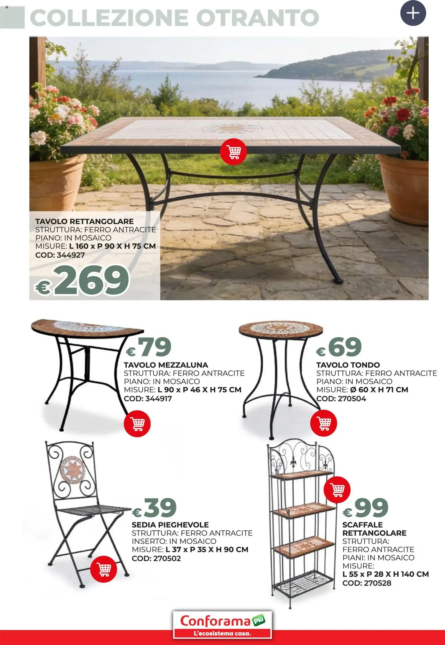 Collezione Arredo Giardino Conforama da 19 marzo a 31 agosto di 2026 - Pagina del volantino 40