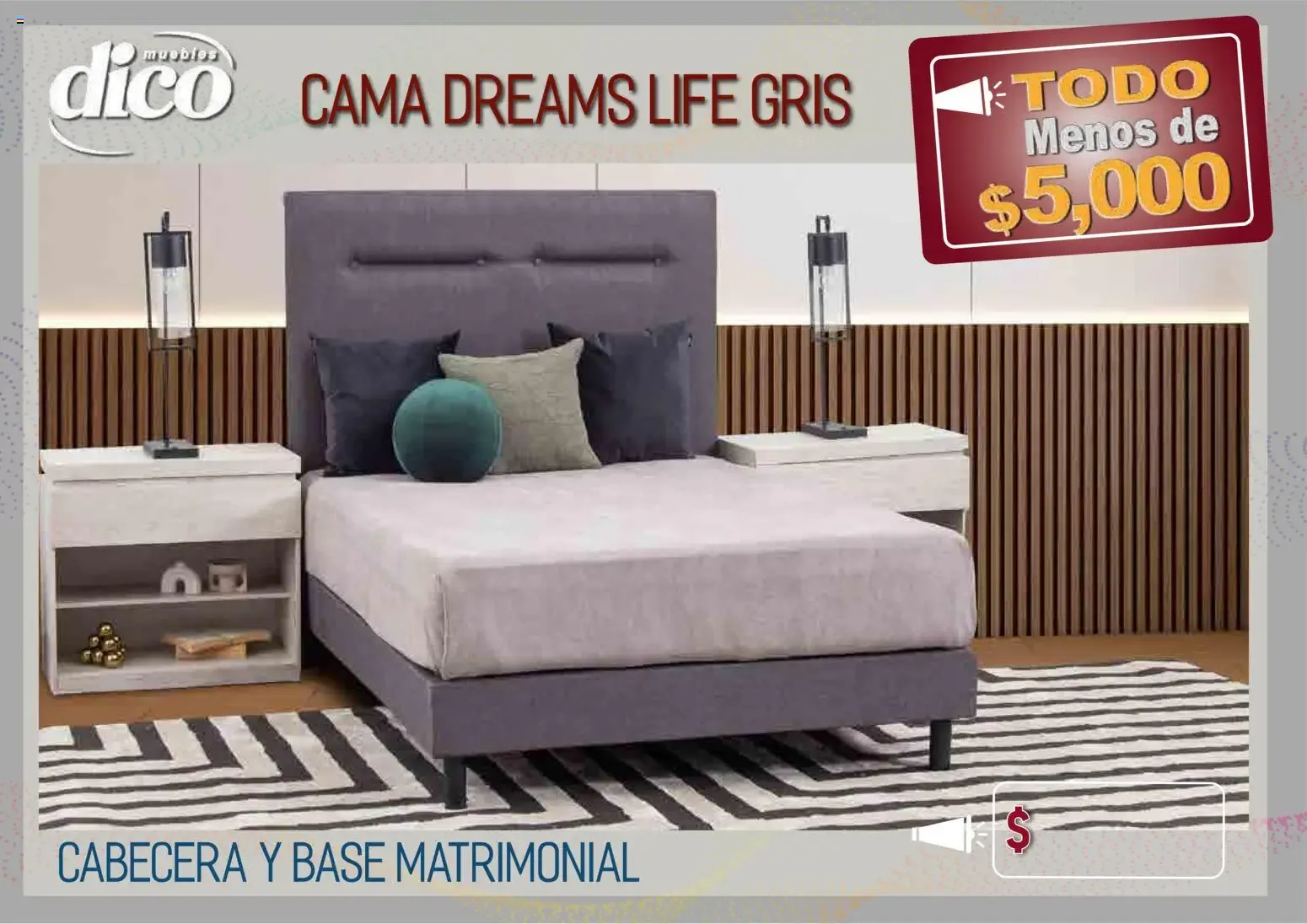 Catálogo de Muebles Dico - Todo Menos de $5,000 9 de abril al 31 de diciembre 2026 - Pagina 6