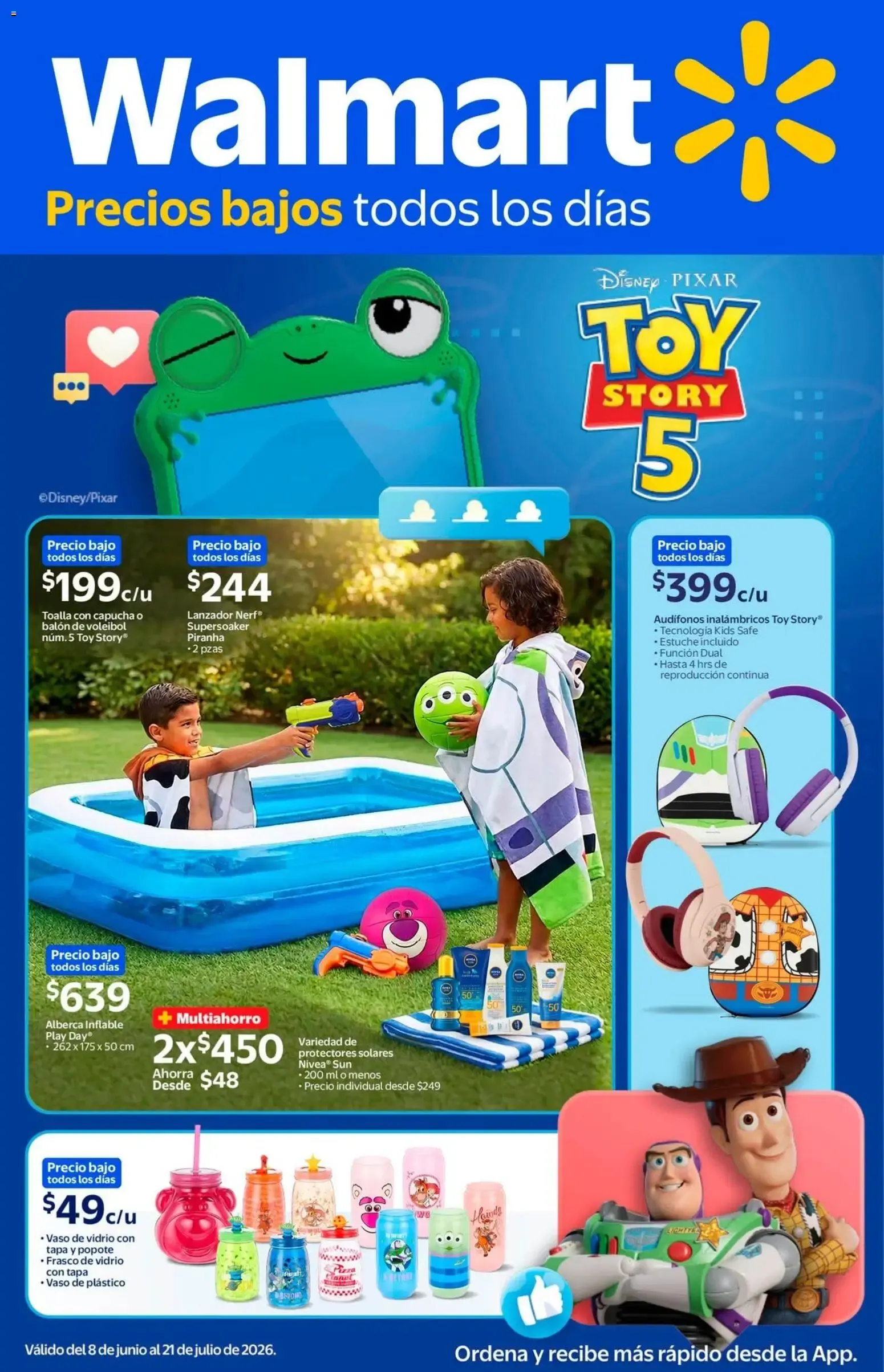 Walmart folleto Toy Story (08/06/2026 - 21/07/2026) - catálogo en línea