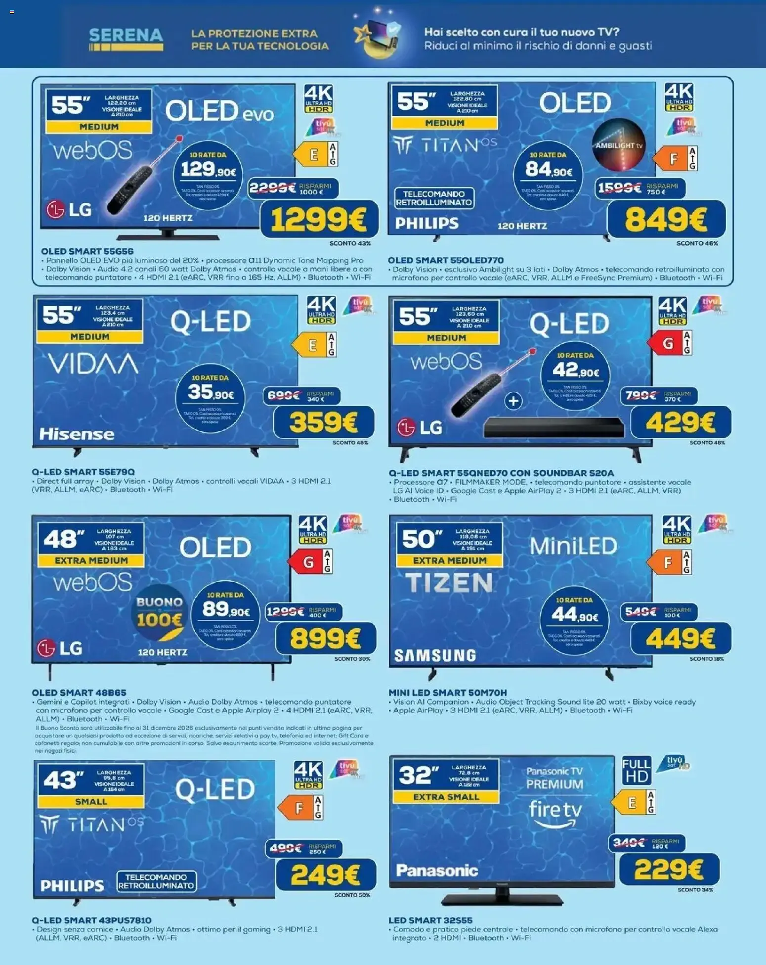 Euronics - In vacanza a tasso zero da 30 luglio a 19 agosto di 2026 - Pagina del volantino 9