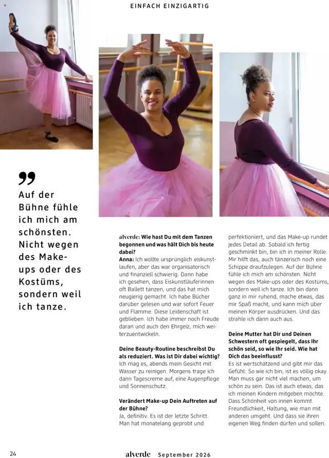 dm Magazin alverde von 1. September bis 30. September 2026 - Prospekt seite 24
