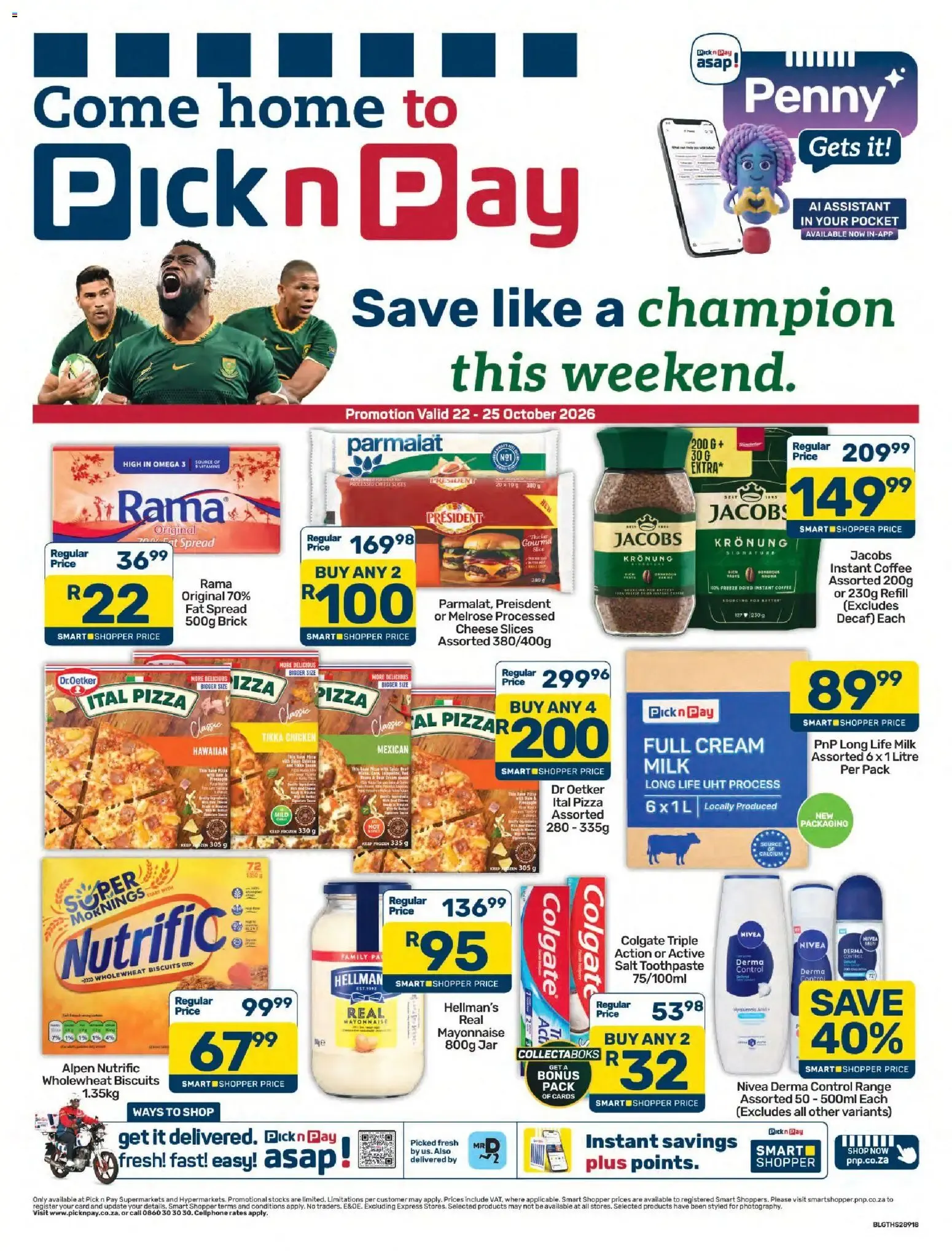 Pick n Pay Weekend Specials (22/10/2026 - 25/10/2026) Online