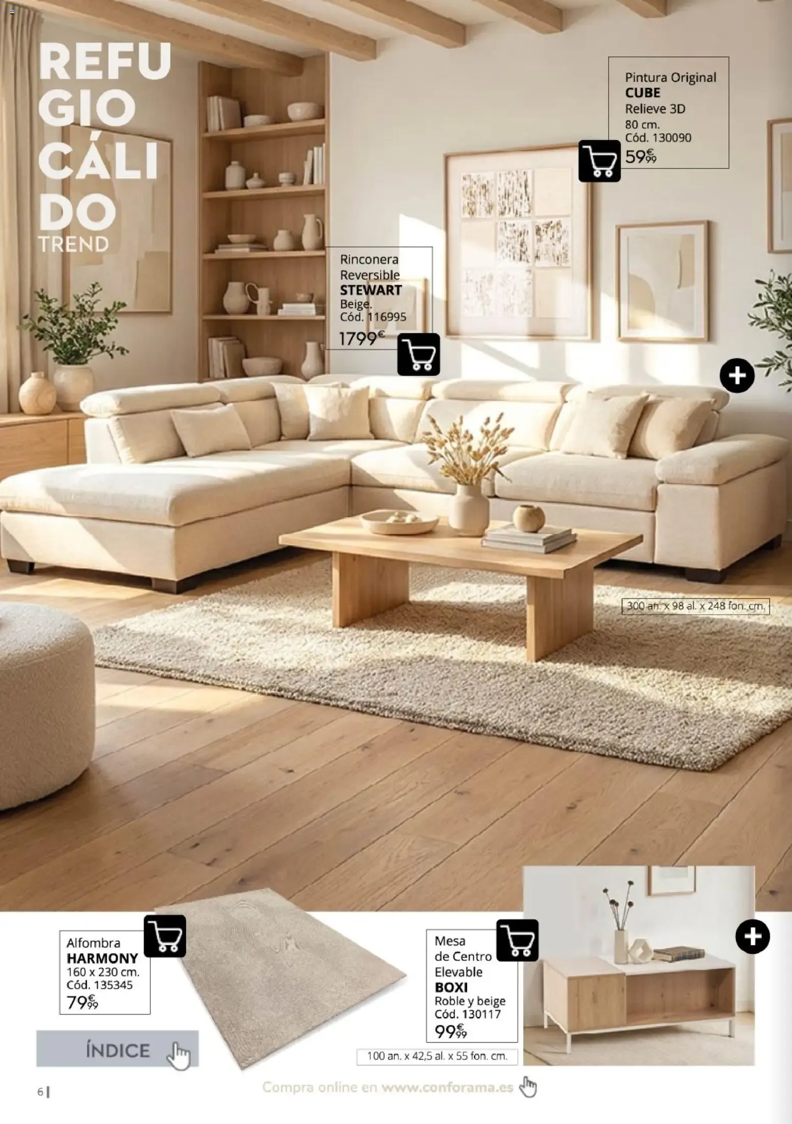Catálogo de Conforama Otoño Trend 2026 30 de septiembre al 31 de diciembre 2026 - Página 6