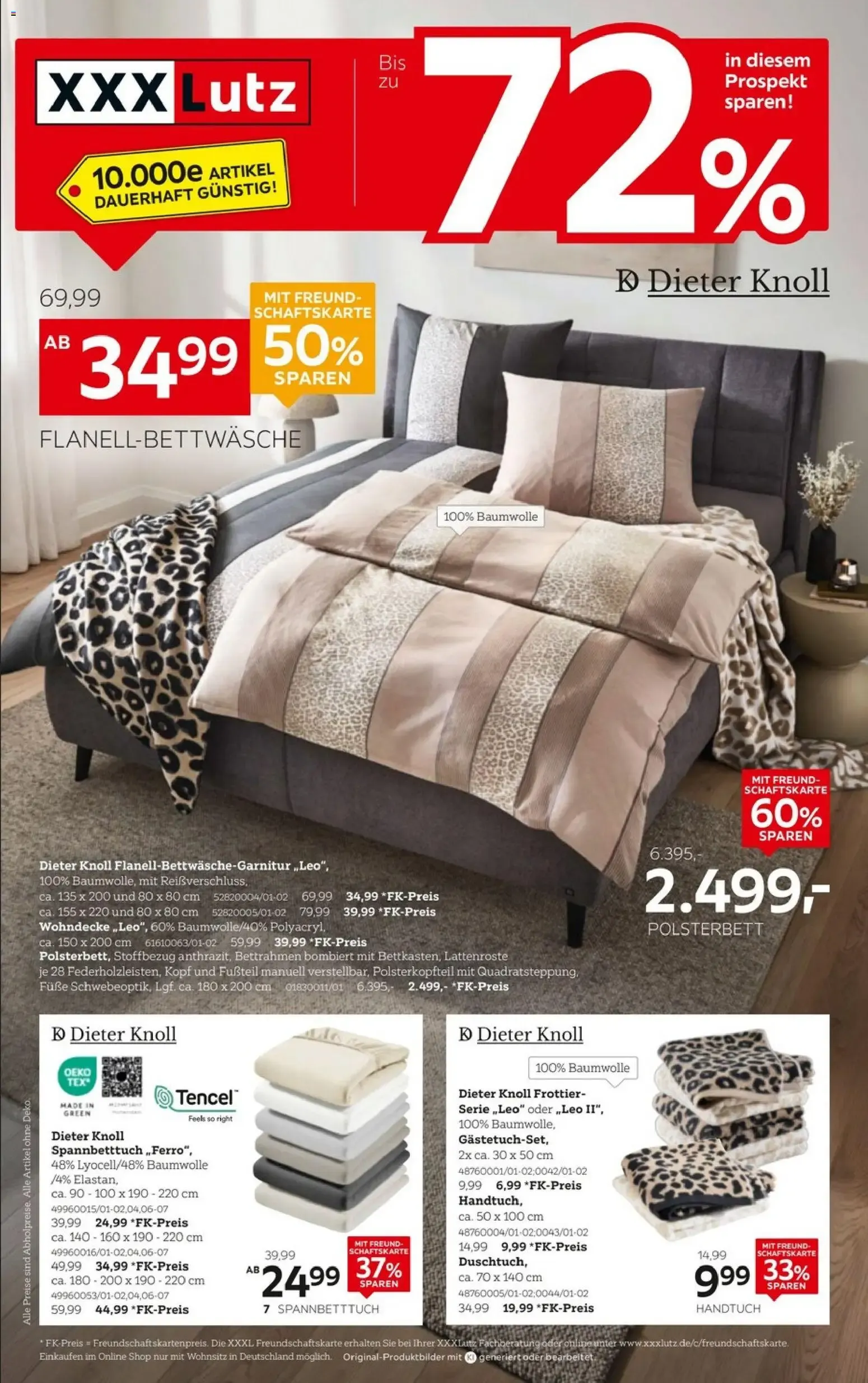 XXXLutz – Ahorra hasta 72% en productos Dieter Knoll para el hogar von 17. Oktober bis 31. Oktober 2026 - Prospekt seite 1