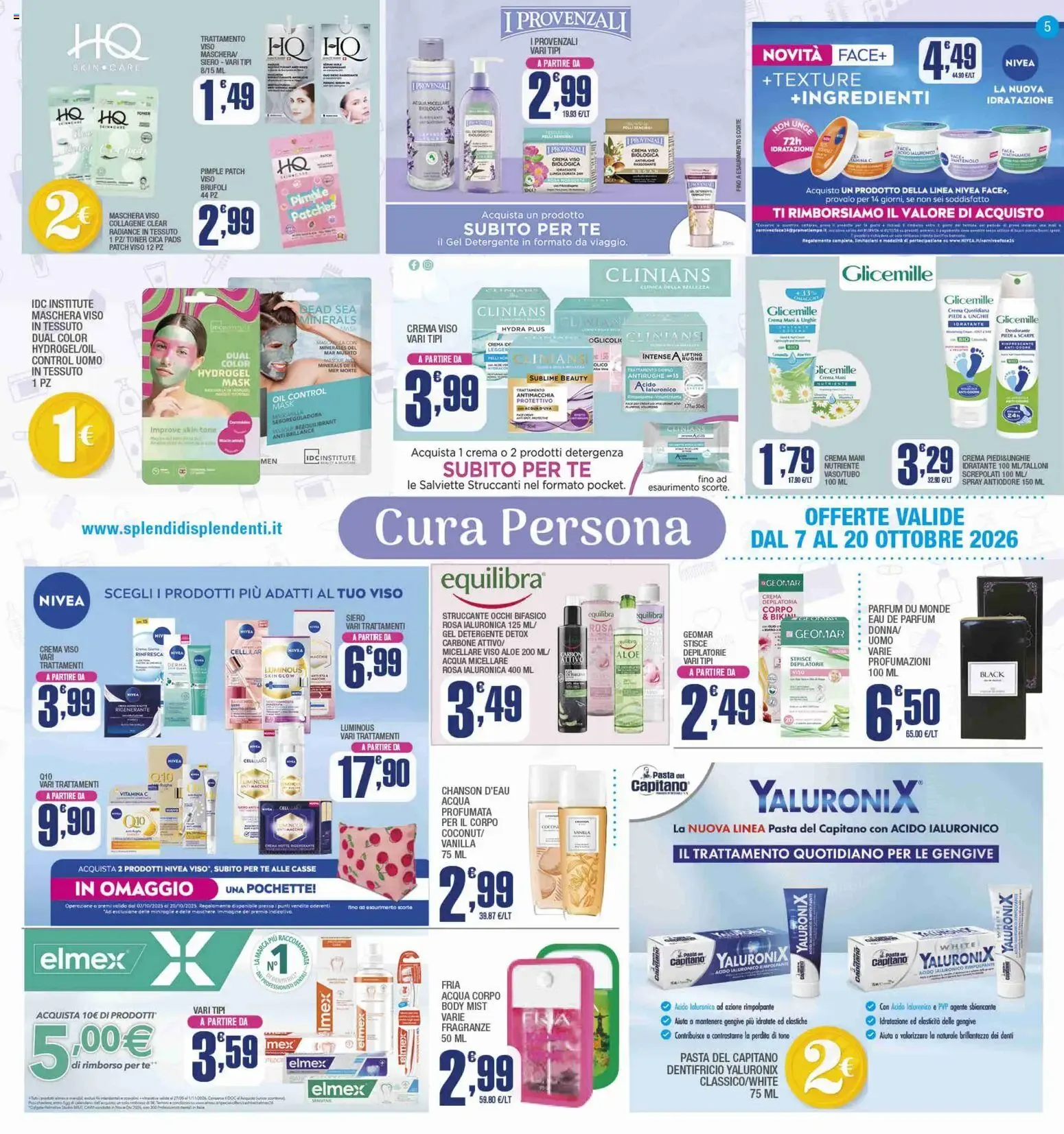 Splendidi e Splendenti volantino dal 07/10/2026 - online Offerte da 7 ottobre a 20 ottobre di 2026 - Pagina del volantino 5