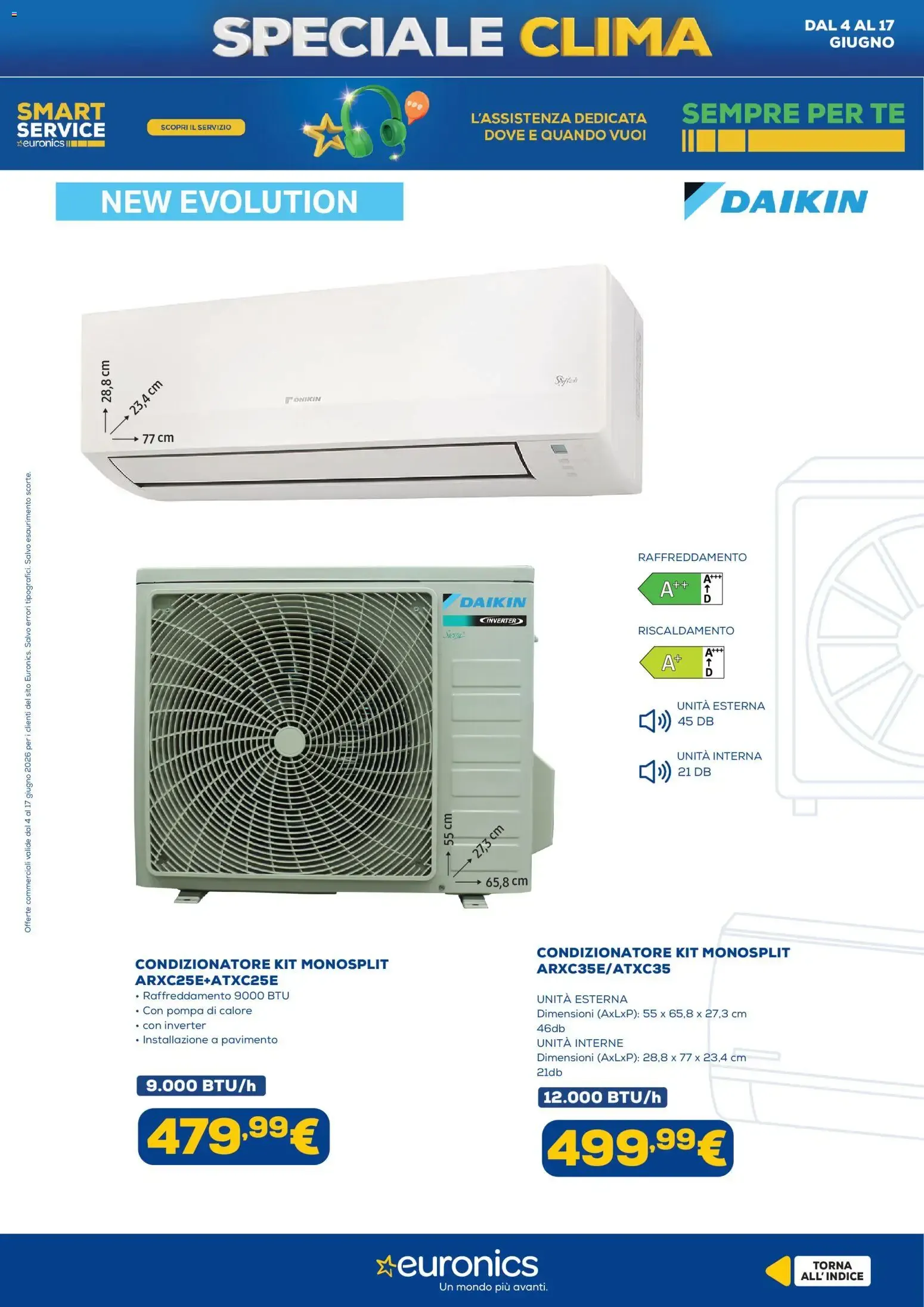 Speciale Clima Euronics: rinfresca casa con efficienza e stile da 4 giugno a 17 giugno di 2026 - Pagina del volantino 5