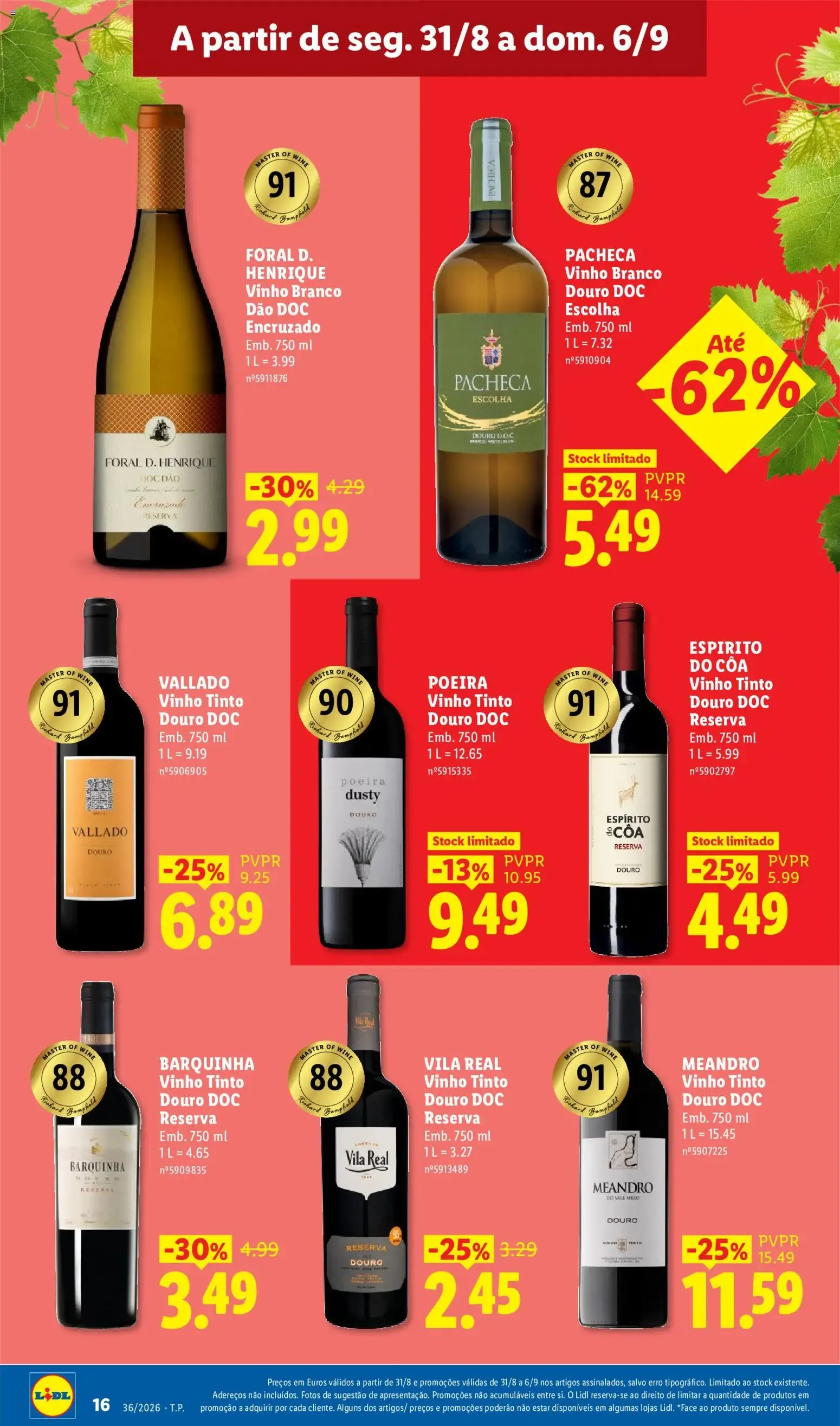 Folheto Lidl Poupança de 31 de agosto até 6 de setembro 2026 - Pagina 16