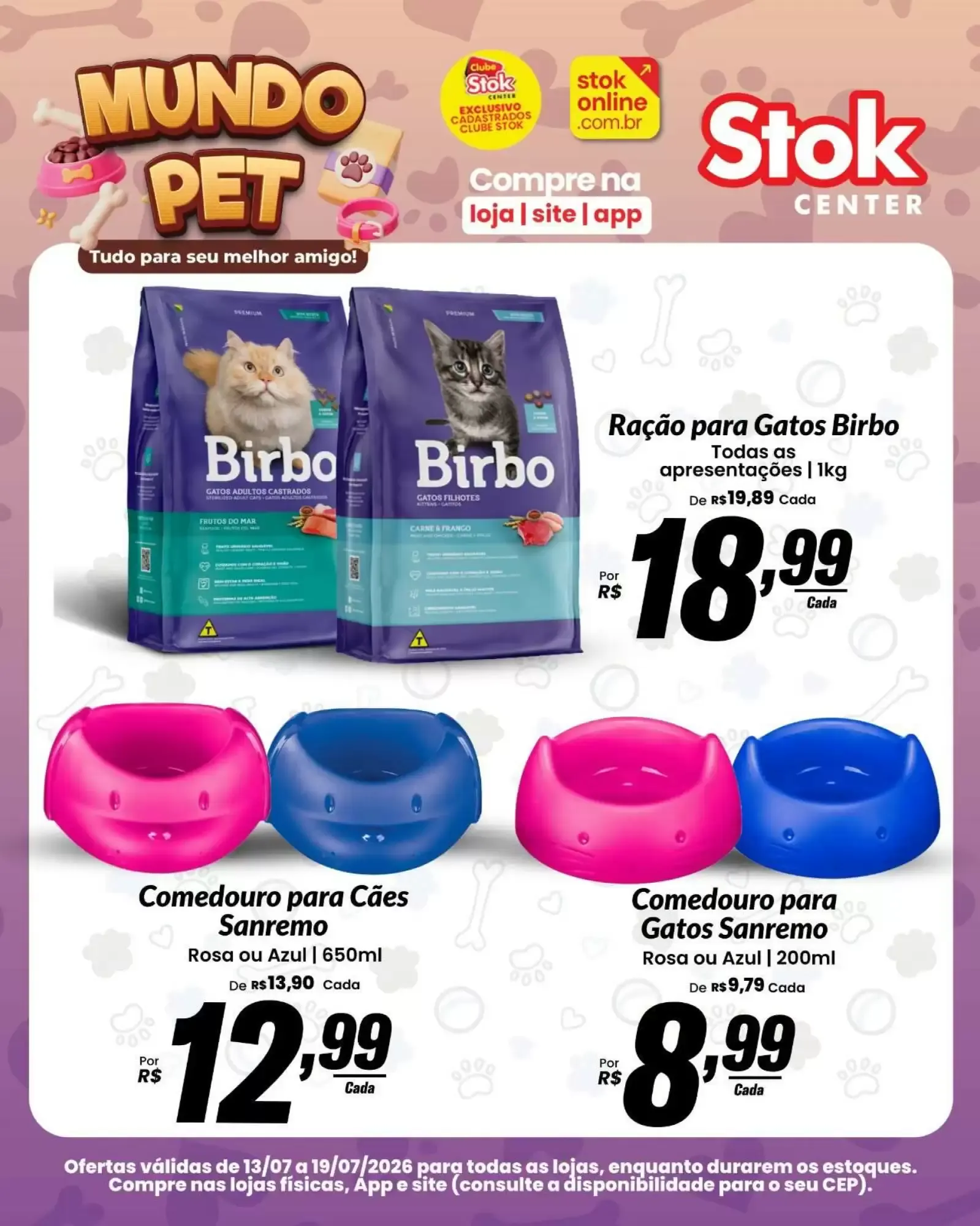 Encarte de Mundo Pet - Stok Center 13 de julho até 19 de julho 2026 - Pagina 2