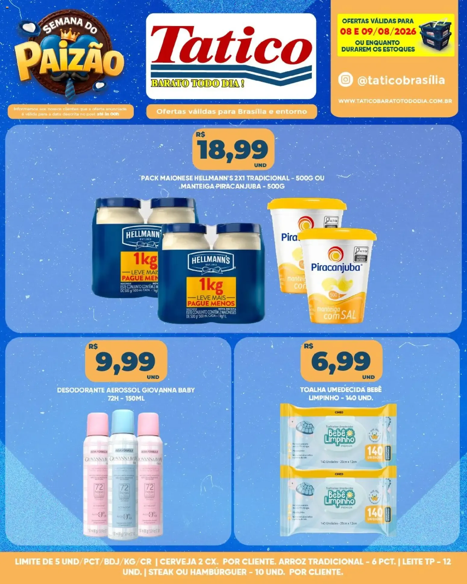 Encarte de Tatico ofertas Fim de Semana de 08/08/2026 | Promoções Online 8 de agosto até 9 de agosto 2026 - Pagina 8