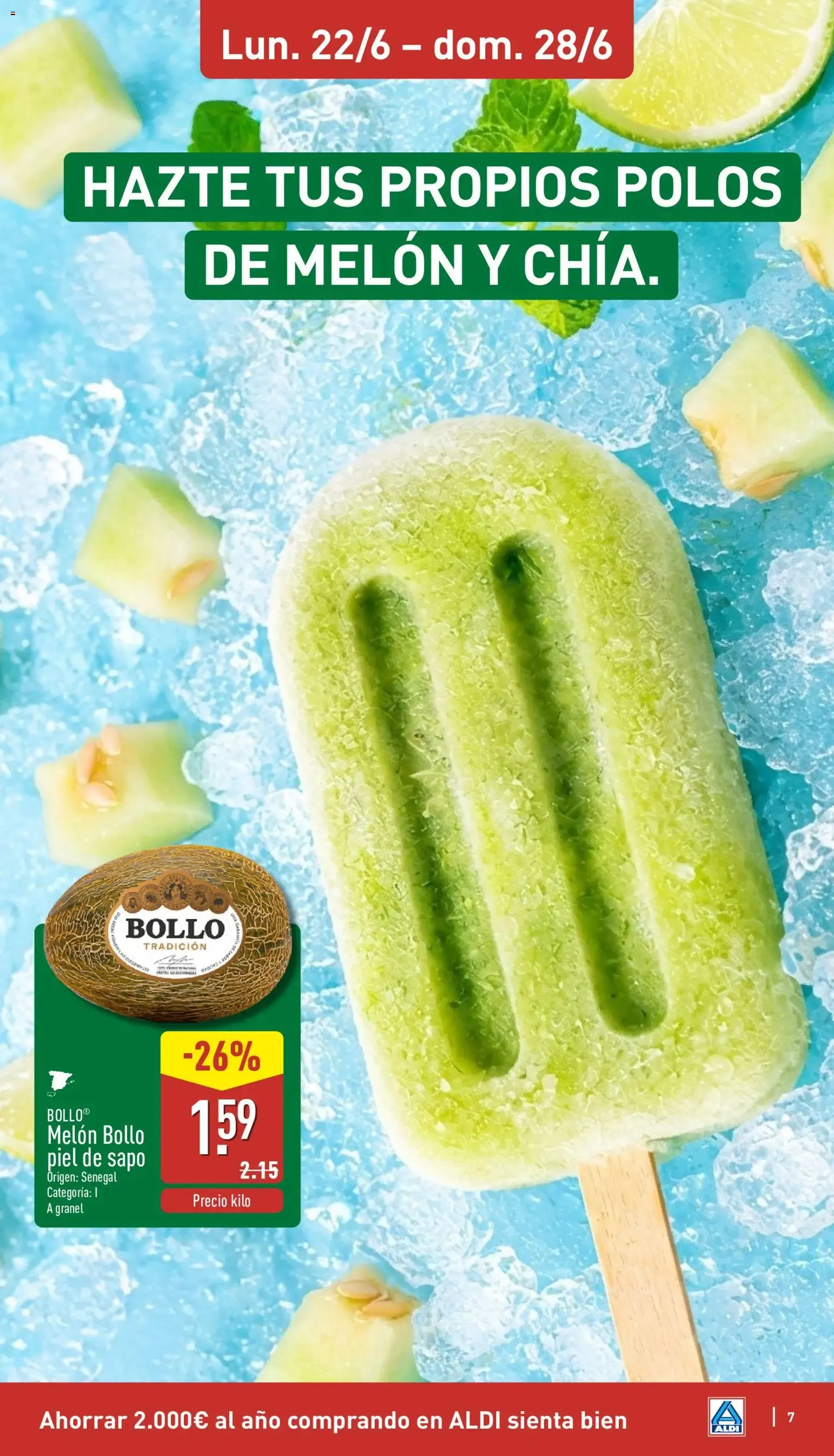 Catálogo de Aldi folleto Península del 22/06/2026 | Catálogo 22 de junio al 28 de junio 2026 - Página 7