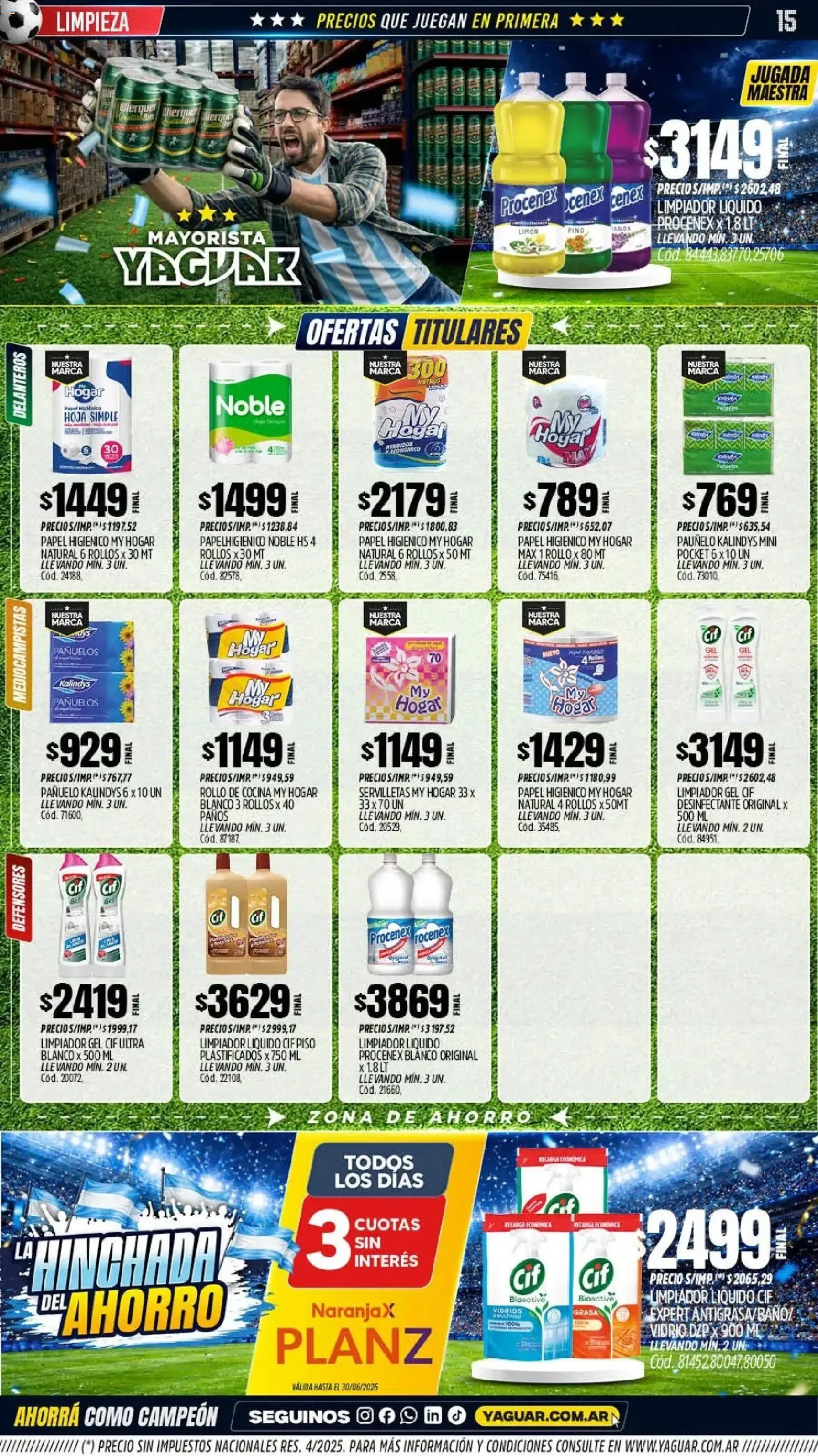 Ofertas de Yaguar catálogo del 15/06/2026 - 21/06/2026 15 de junio al 21 de junio 2026 - Página 14 del catálogo