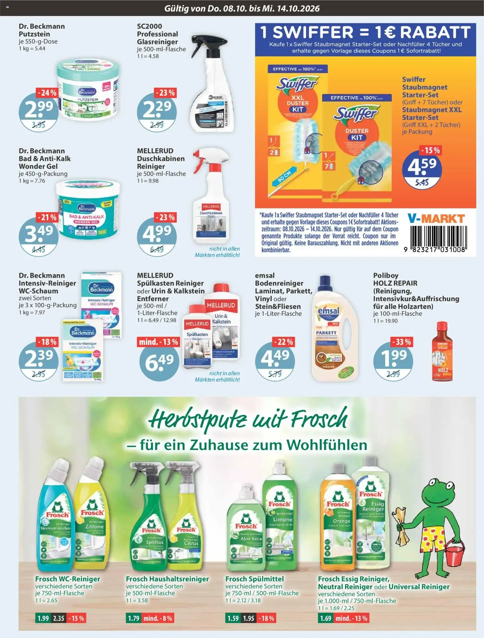 Angebote V-Markt Angebote (ab 08.10.2026) von 8. Oktober bis 14. Oktober 2026 - Prospekt seite 13