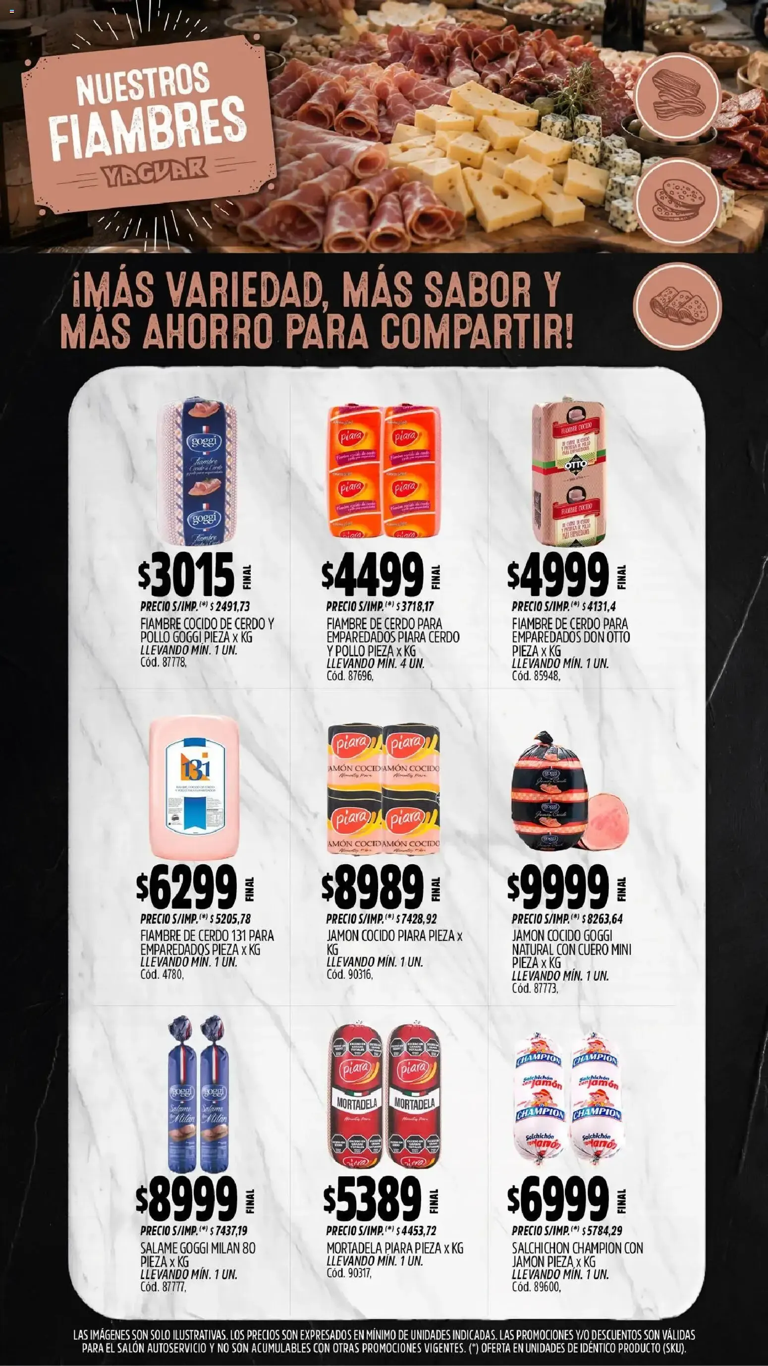 Ofertas de MAYORISTA YAGUAR MES DEL ALMACENERO 31 de agosto al 6 de septiembre 2026 - Página 9 del catálogo