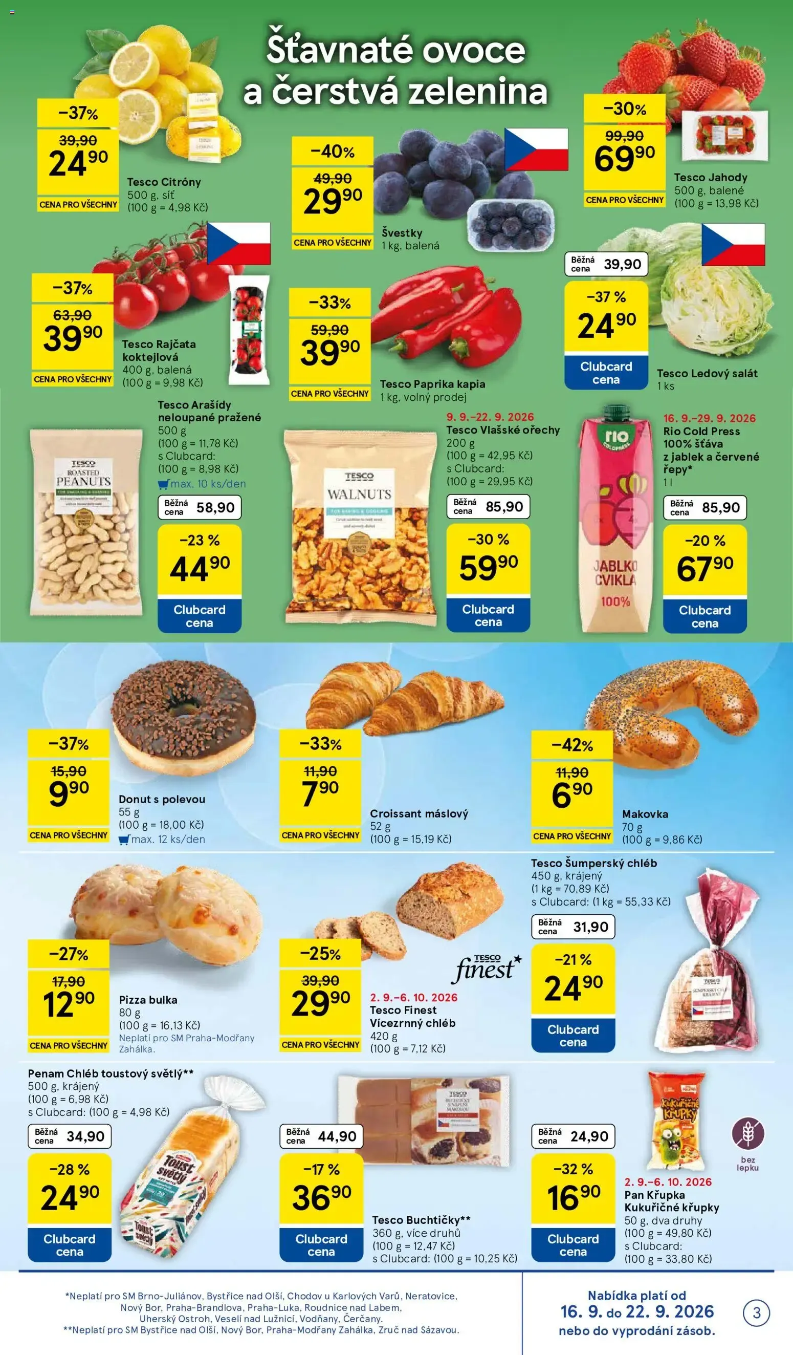 Tesco leták na tento + příští týden 16.09.2026 - 16. září 22. září 2026 - Page 3