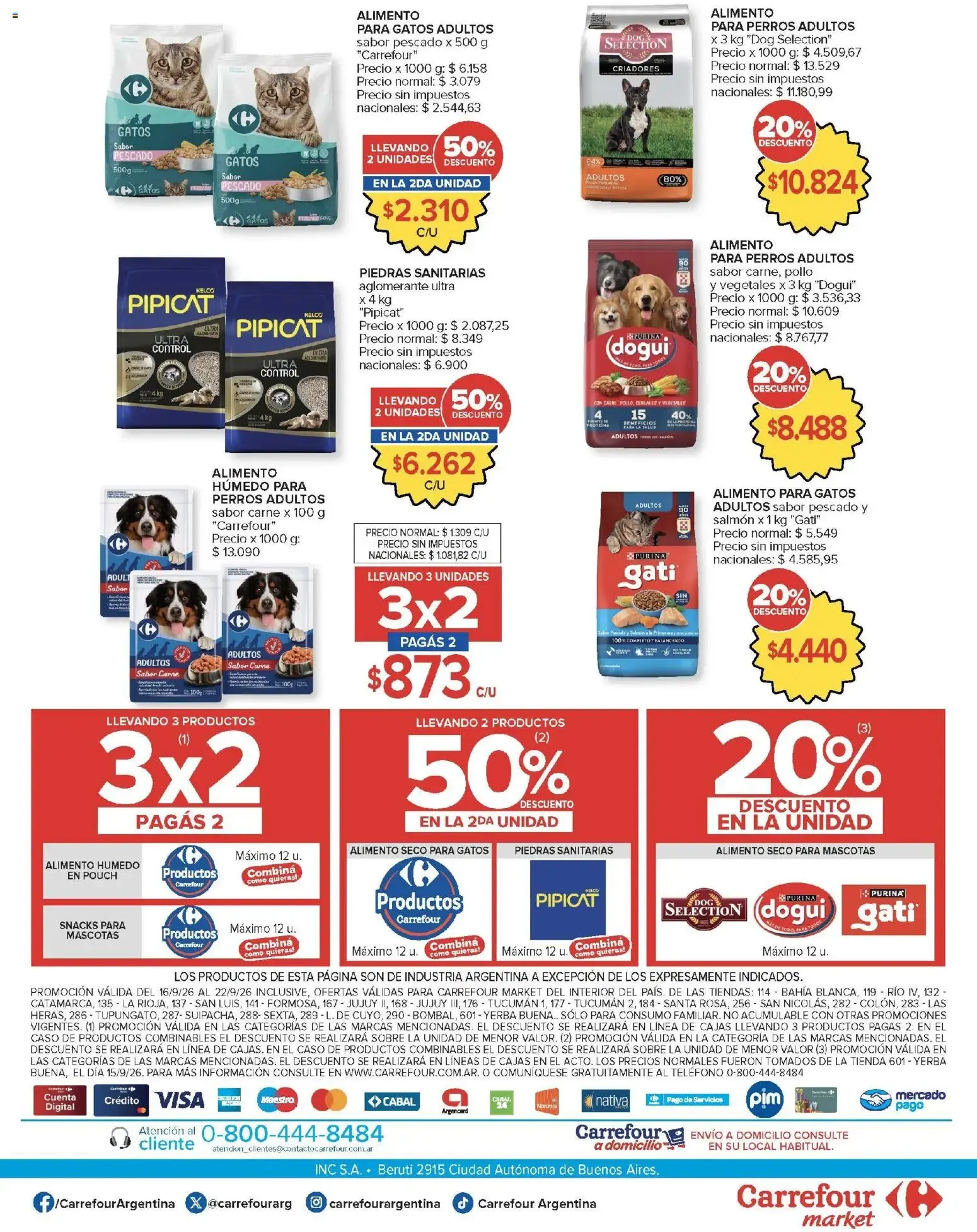 Ofertas de Carrefour Ofertas || del 16/09/2026 - 22/09/2026 || Promociones 16 de septiembre al 22 de septiembre 2026 - Página 52 del catálogo