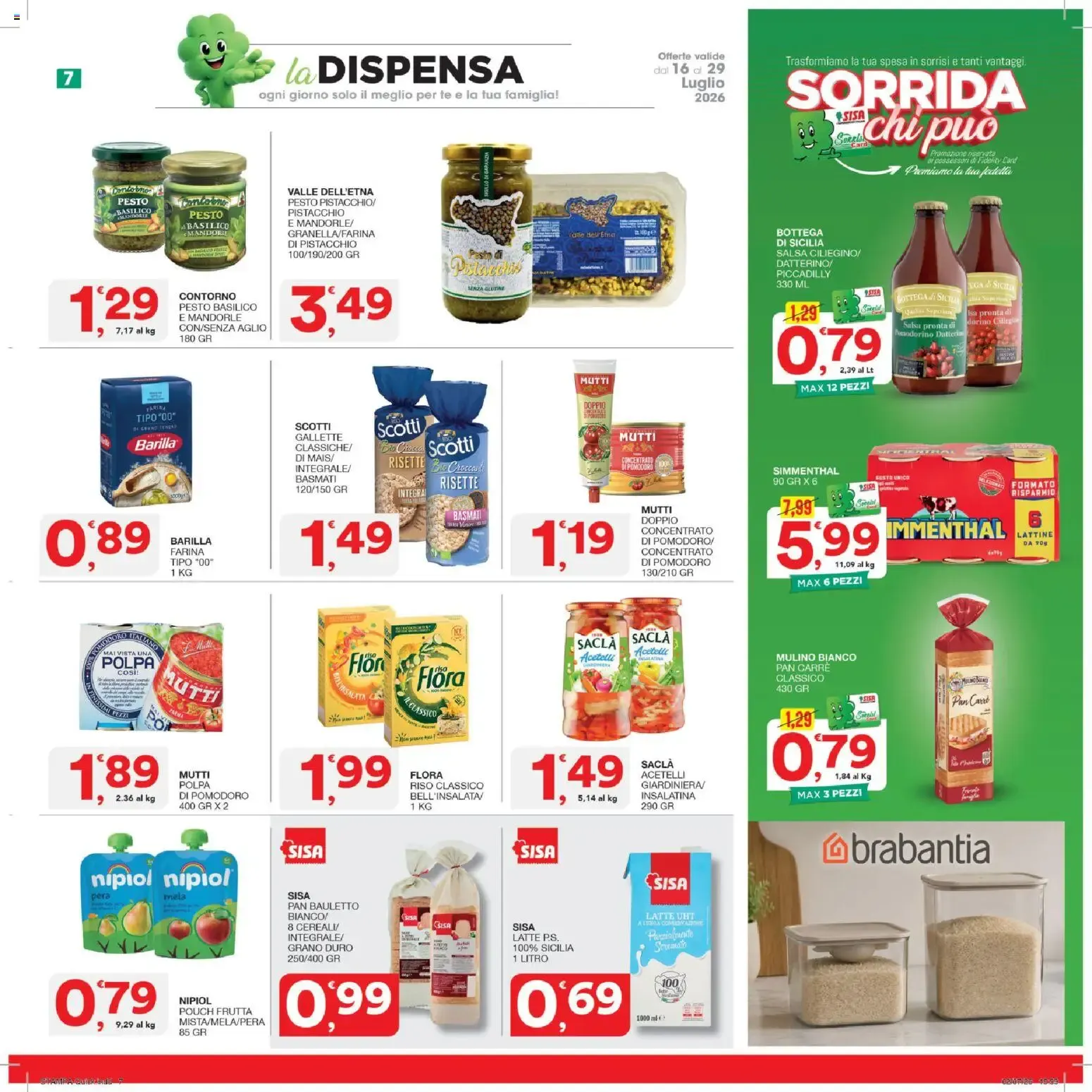 Nuovo SISA volantino Quick dal 16/07/2026 > offerte anteprima 🛍️ da 16 luglio a 29 luglio di 2026 - Pagina del volantino 6