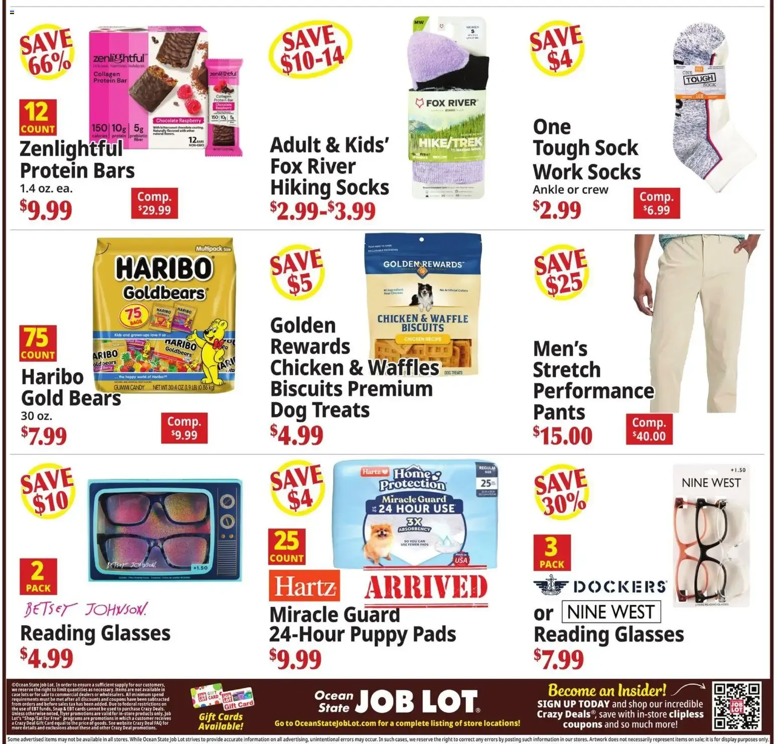 Weekly promotion Ocean State Job Lot Coming Attractions (10/22 - 10/28 2026) - Flyer spanning from October 22 to October 28 2026 - Page 6 for Catalogue 365