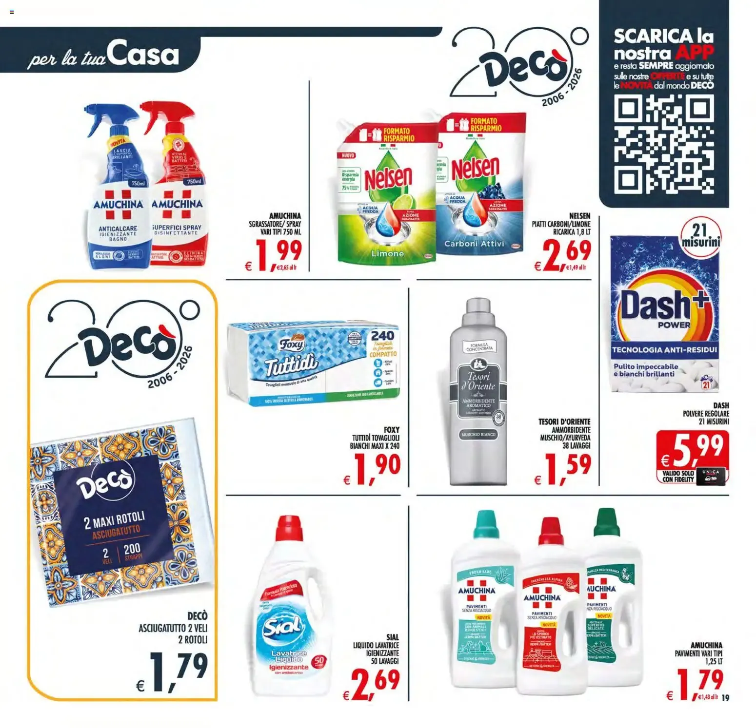 Nuovo Decò volantino Maxistore, Supermercati Lipari dal 21/08/2026 > offerte anteprima 🛍️ da 21 agosto a 31 agosto di 2026 - Pagina del volantino 19