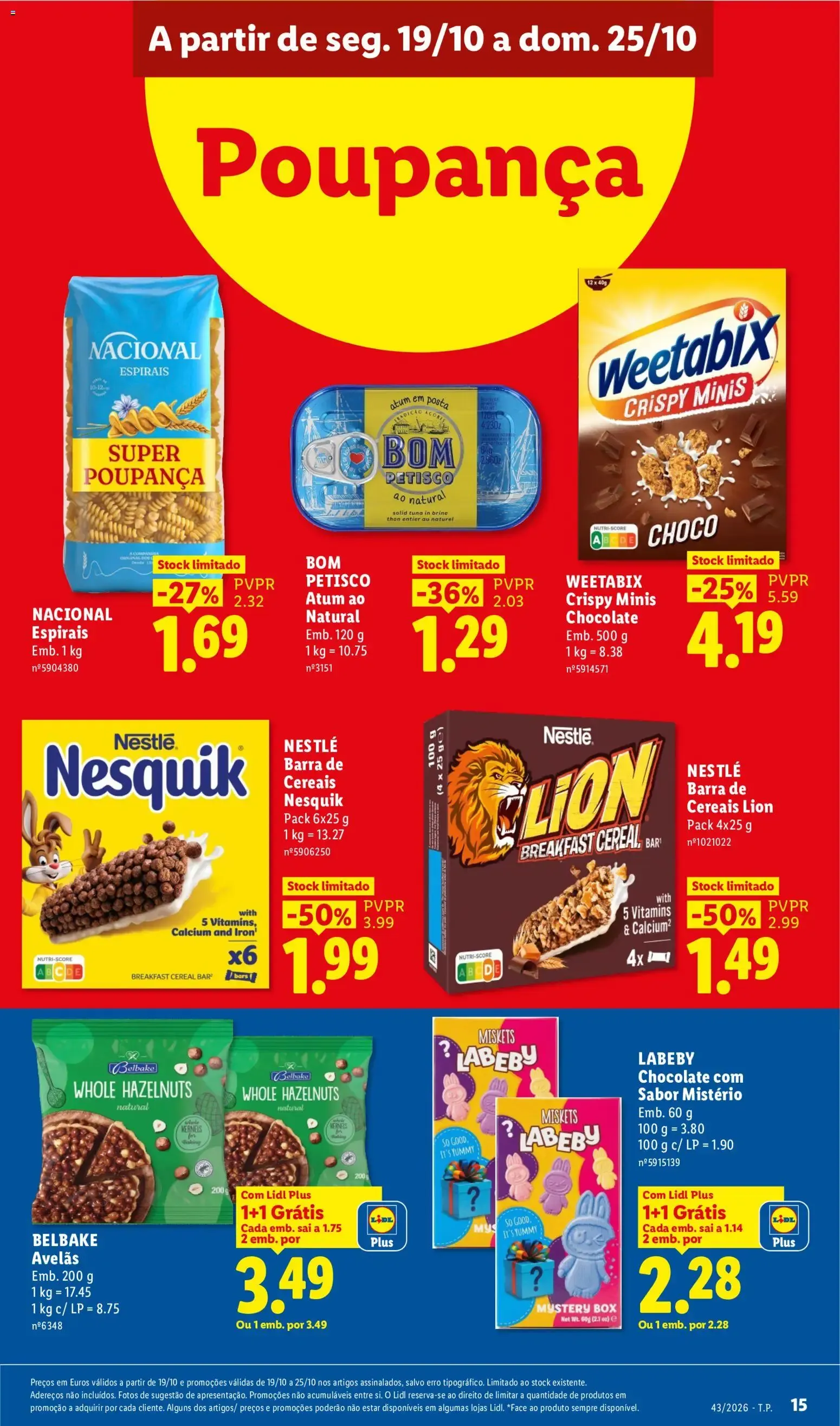 Folheto Lidl Folheto Poupança de 19 de outubro até 25 de outubro 2026 - Pagina 15