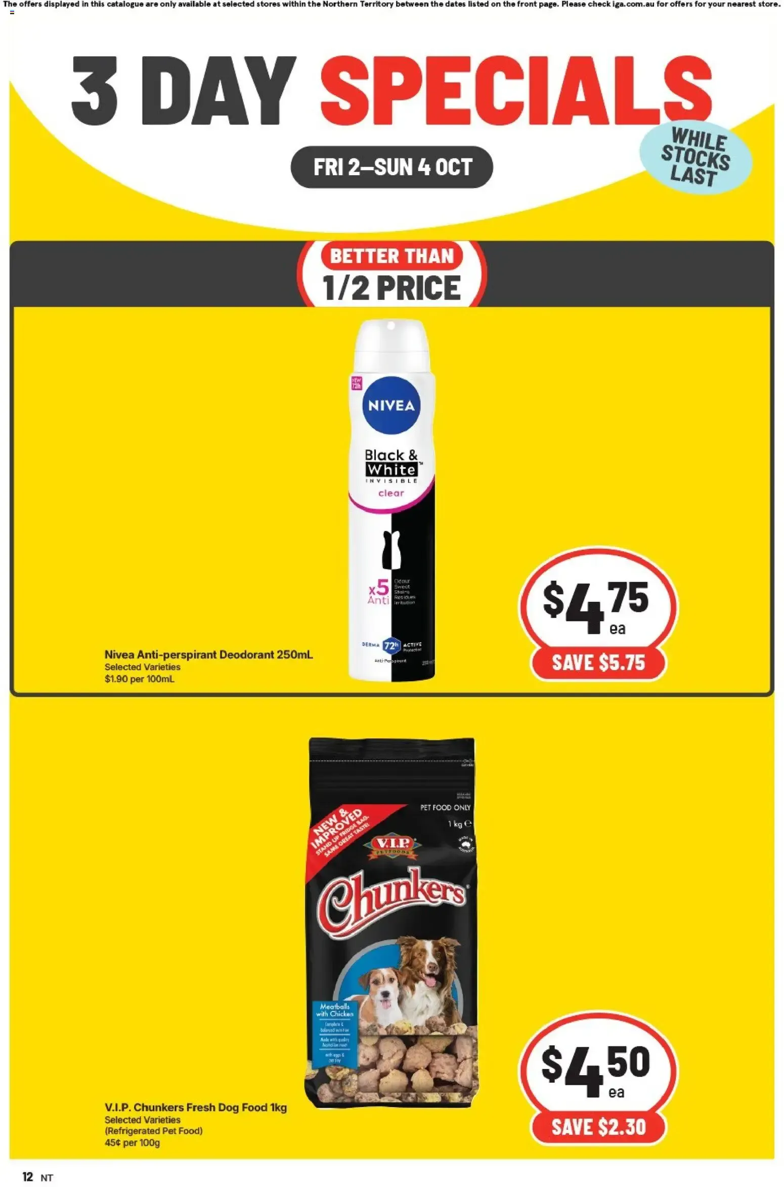 3 DAY SPECIALS - Catalogue valid from 2 October to 4 October 2026 - page 4