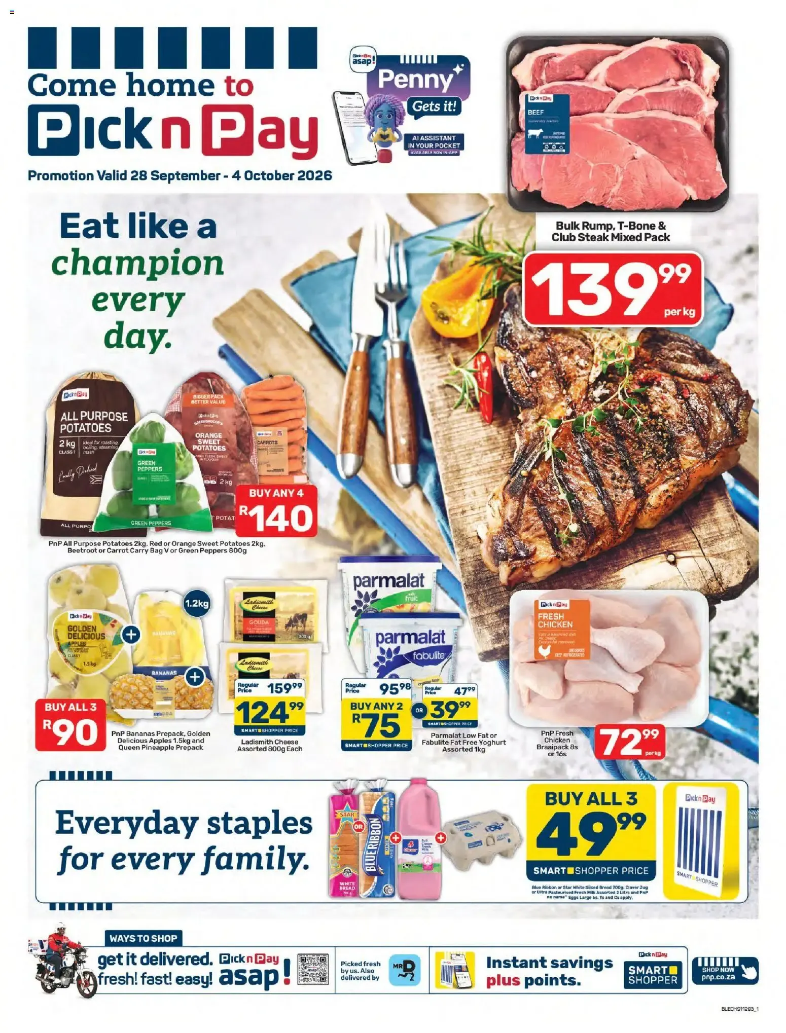 Come home to Pick n Pay