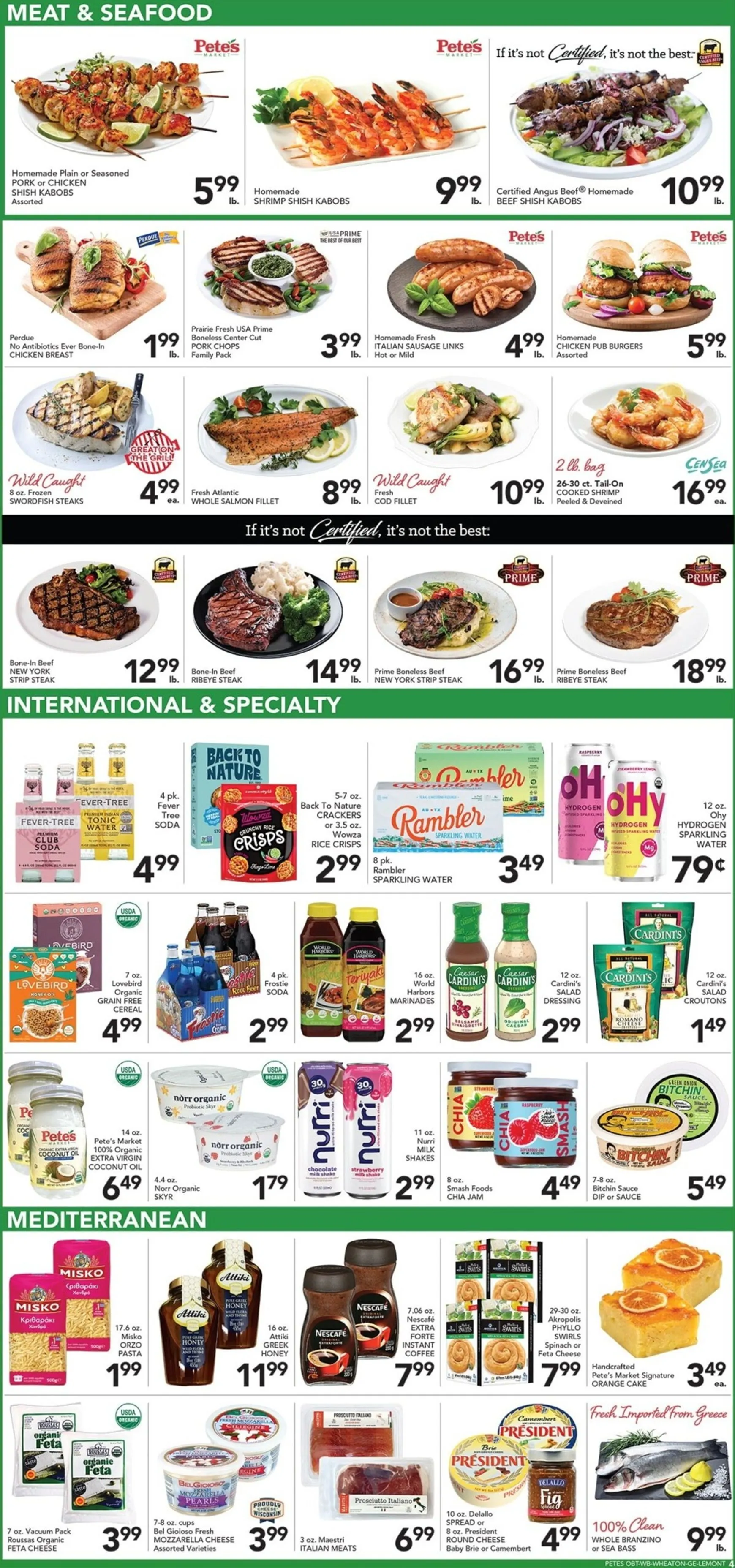 Weekly ad Current Pete's Fresh Market - Oakbrook Terrace leaflet valid from Wednesday 07/29/2026 to Tuesday 08/04/2026 from July 29 to August 4 2026 - Page 4