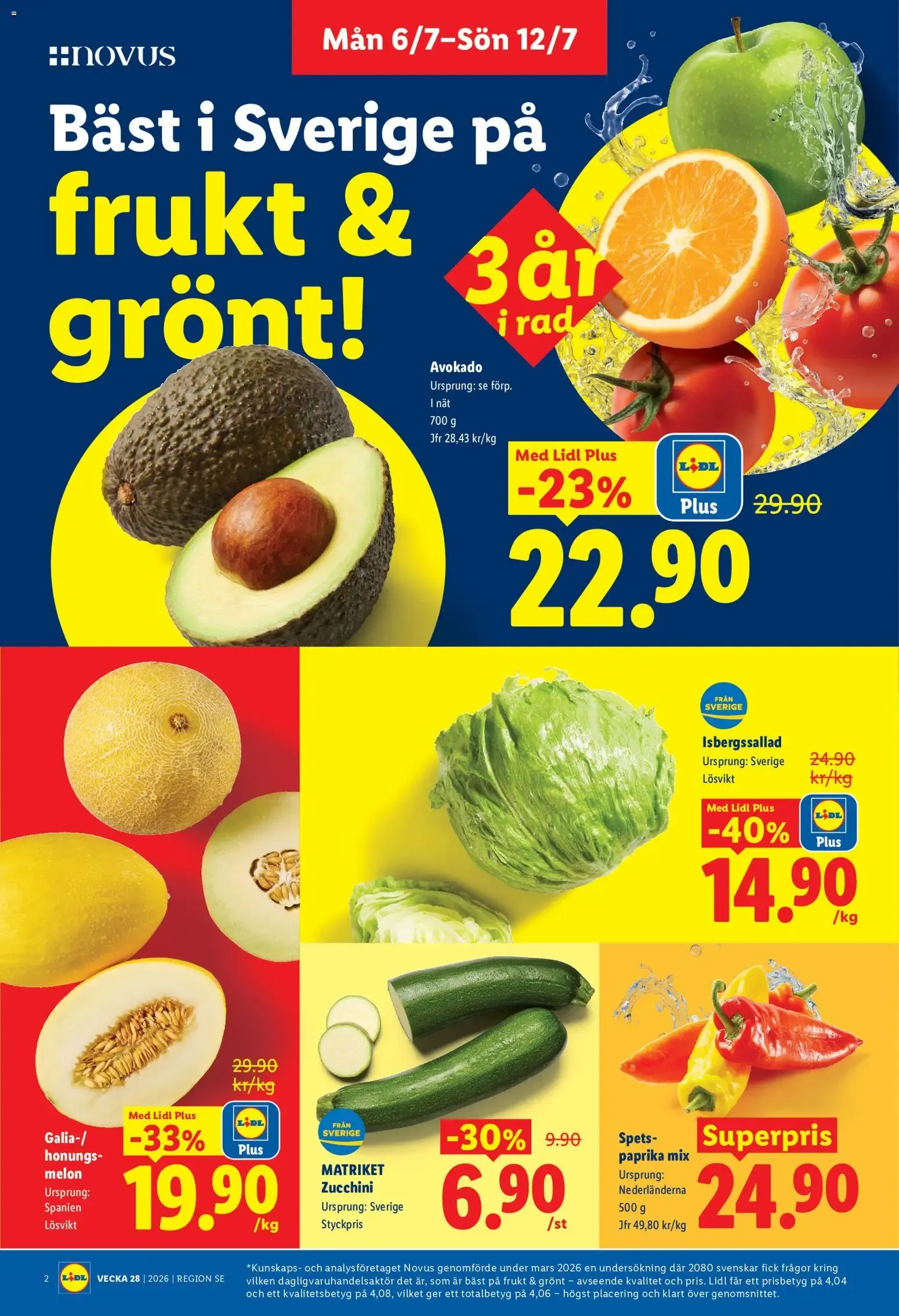 Lidl erbjudanden från 06/07/2026 - 12/07/2026 > Reklamblad nuvarande rabatter från 6 juli till 12 juli 2026 - Reklamblad sidor 2