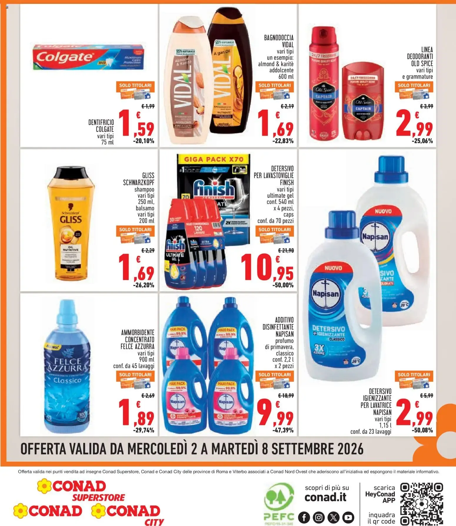 Volantino Conad dal 02/09/2026 > Anteprima da 2 settembre a 8 settembre di 2026 - Pagina del volantino 8