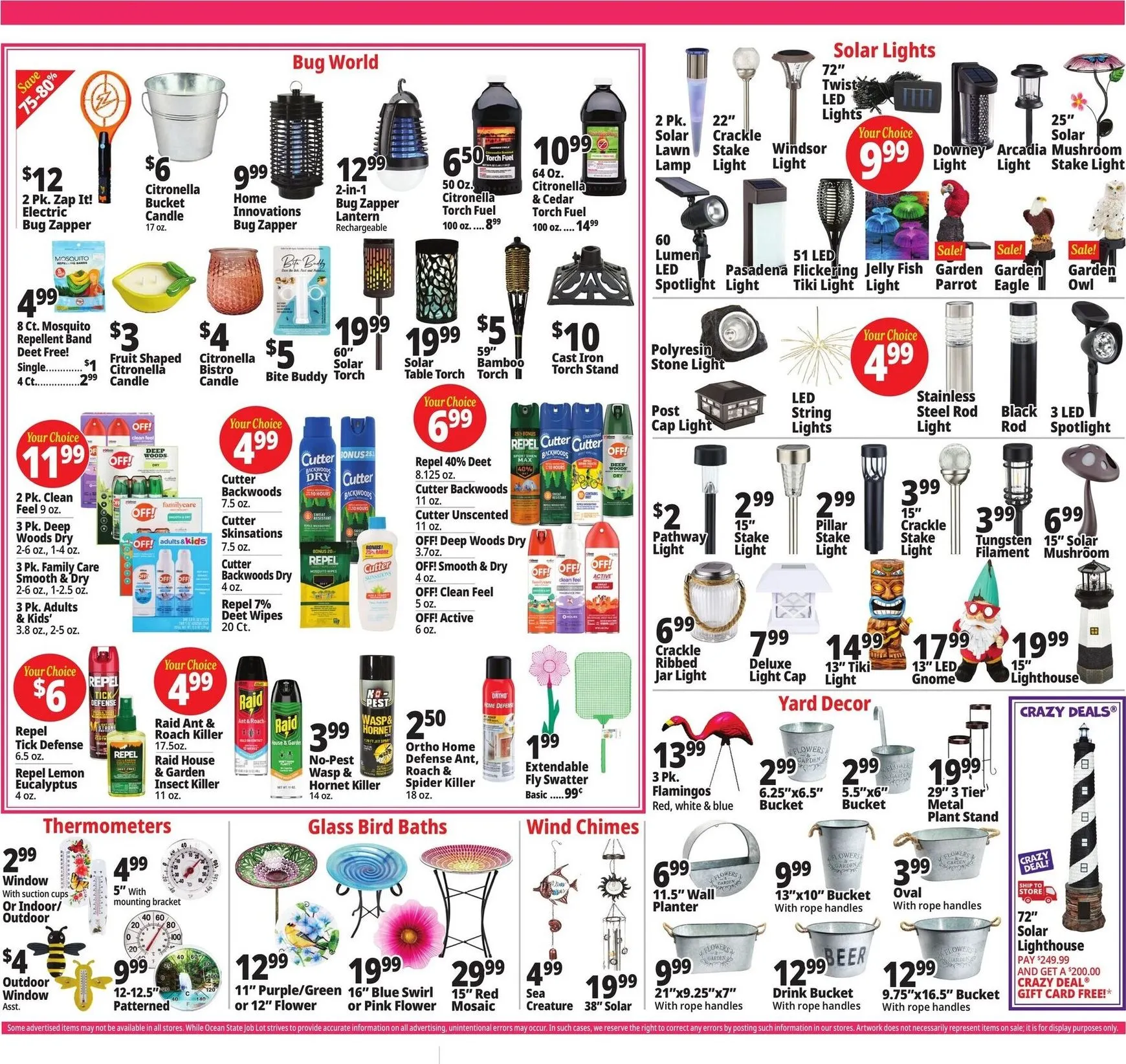 Weekly ad Current Ocean State Job Lot leaflet valid from Thursday 07/16/2026 to Wednesday 07/22/2026 from July 16 to July 22 2026 - Page 6