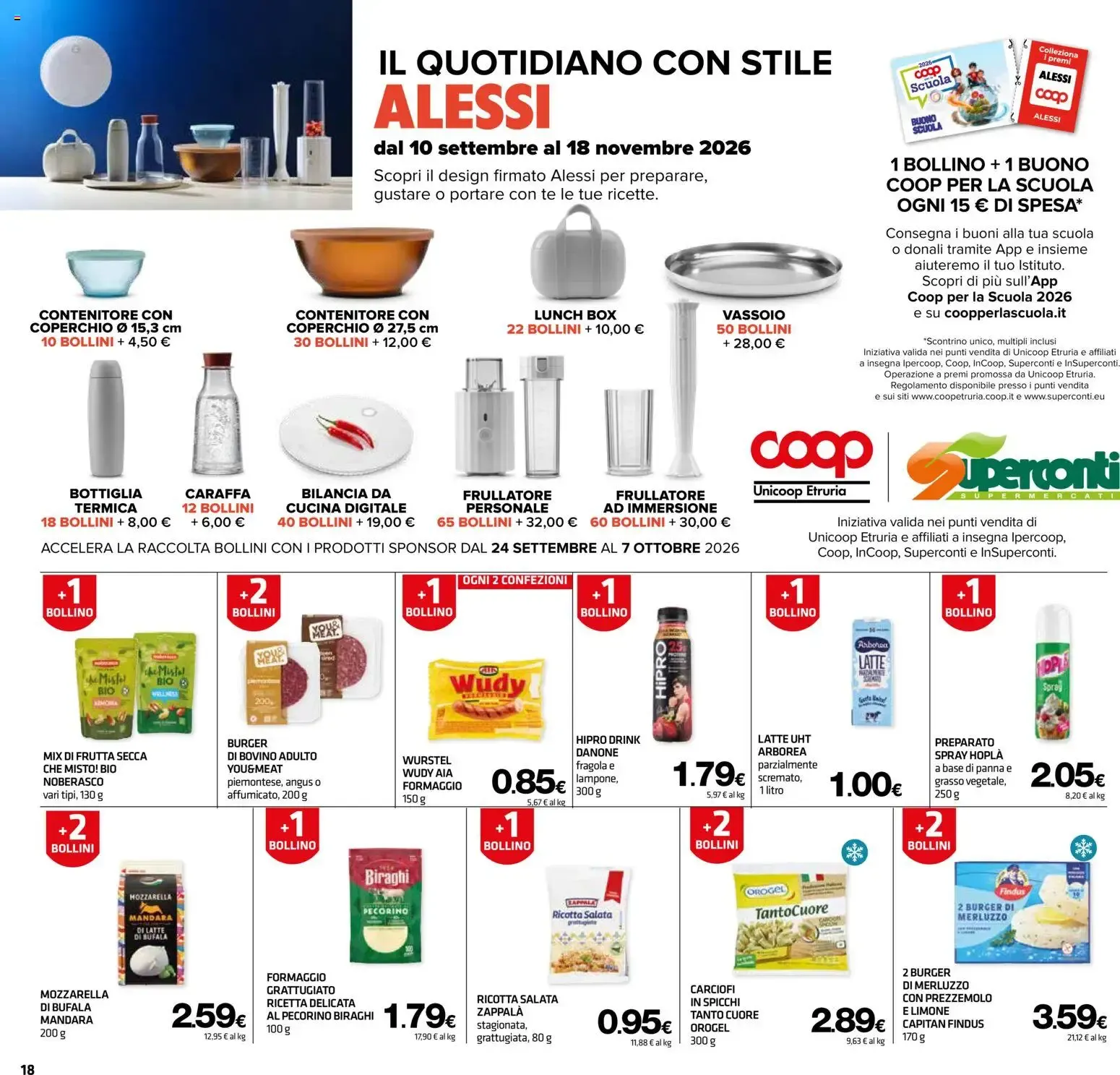 I FRESCHI TI PREMIANO con buoni da 5€! da 24 settembre a 7 ottobre di 2026 - Pagina del volantino 18