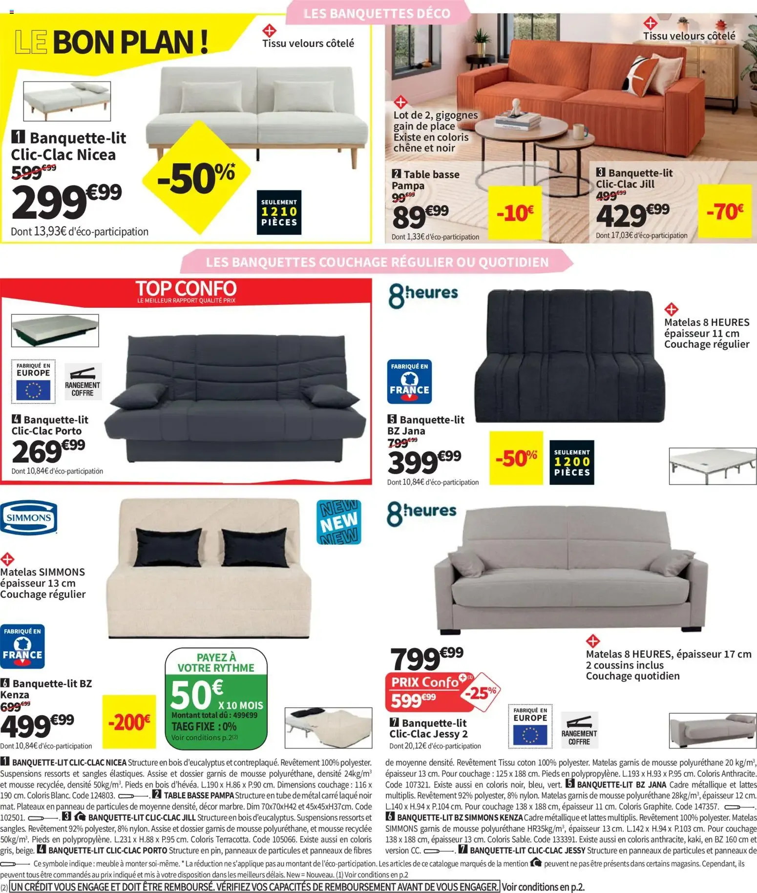Conforama catalogue à partir du 09/06/2026 - promo en ligne du 9 juin au 6 juillet 2026 - Catalogue page 24
