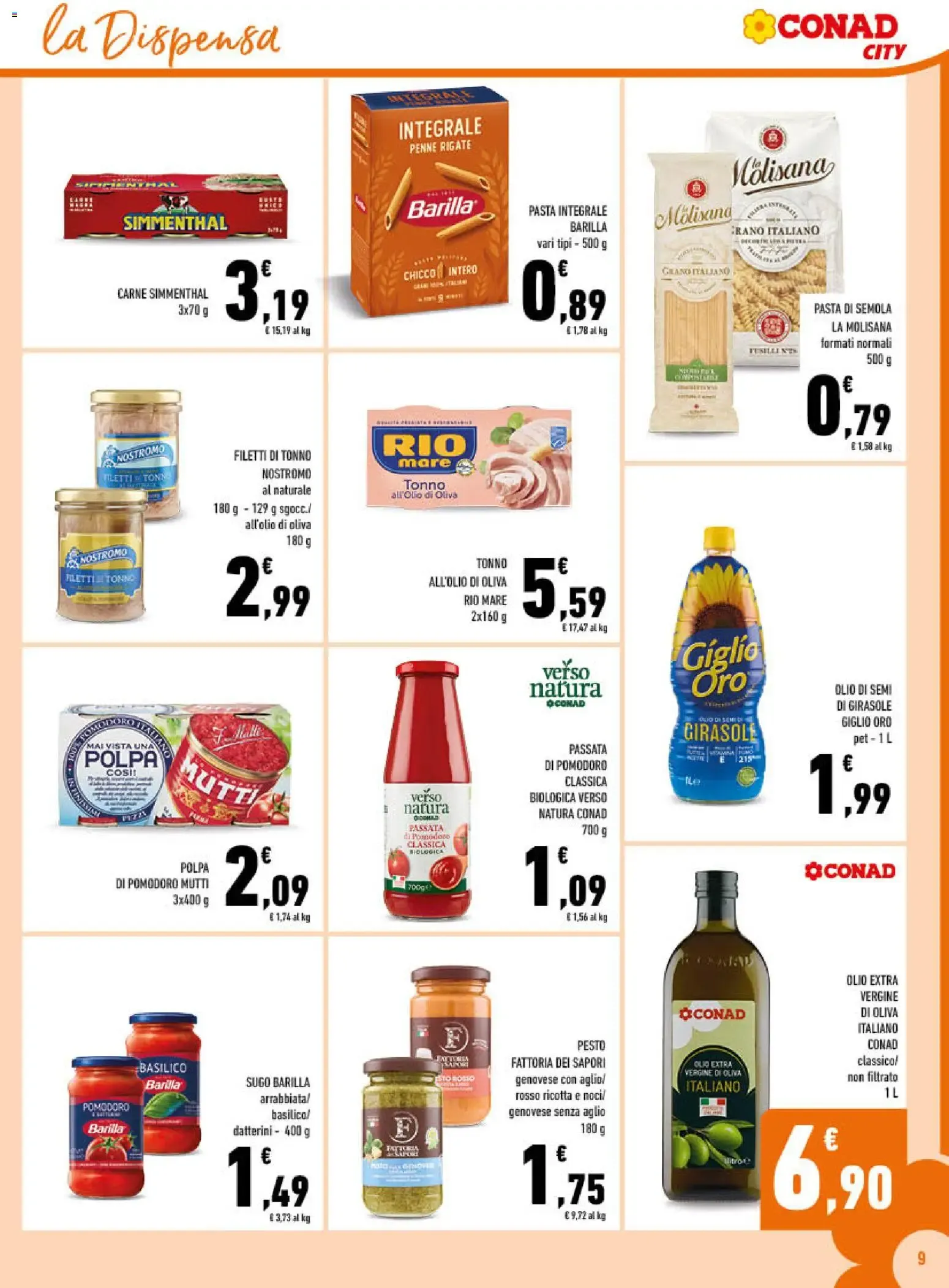 Conad City - I NUMERI 1 da 26 agosto a 6 settembre di 2026 - Pagina del volantino 9