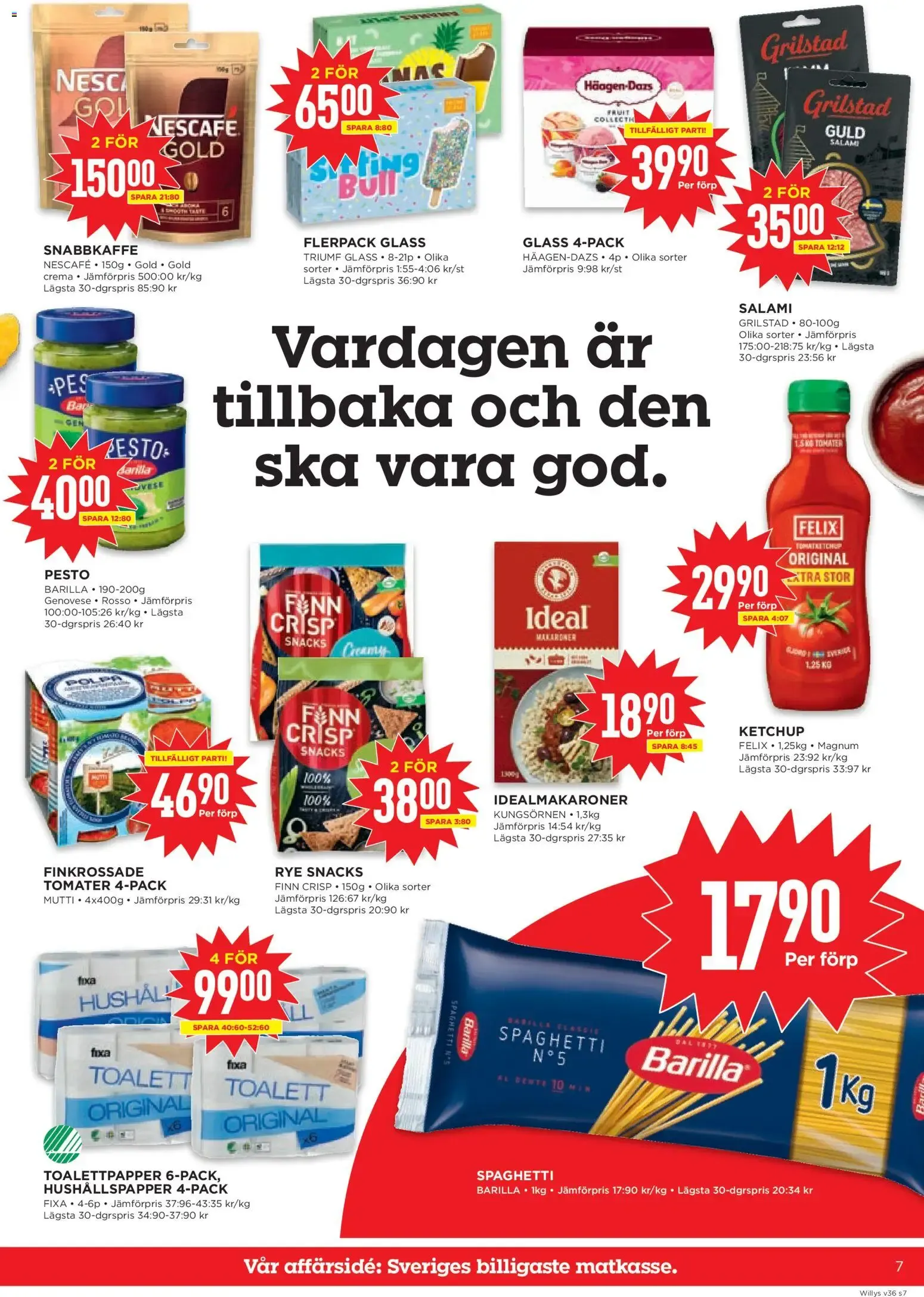 Willys erbjudanden från 31/08/2026 - 06/09/2026 > Reklamblad nuvarande rabatter från 31 augusti till 6 september 2026 - Reklamblad sidor 6