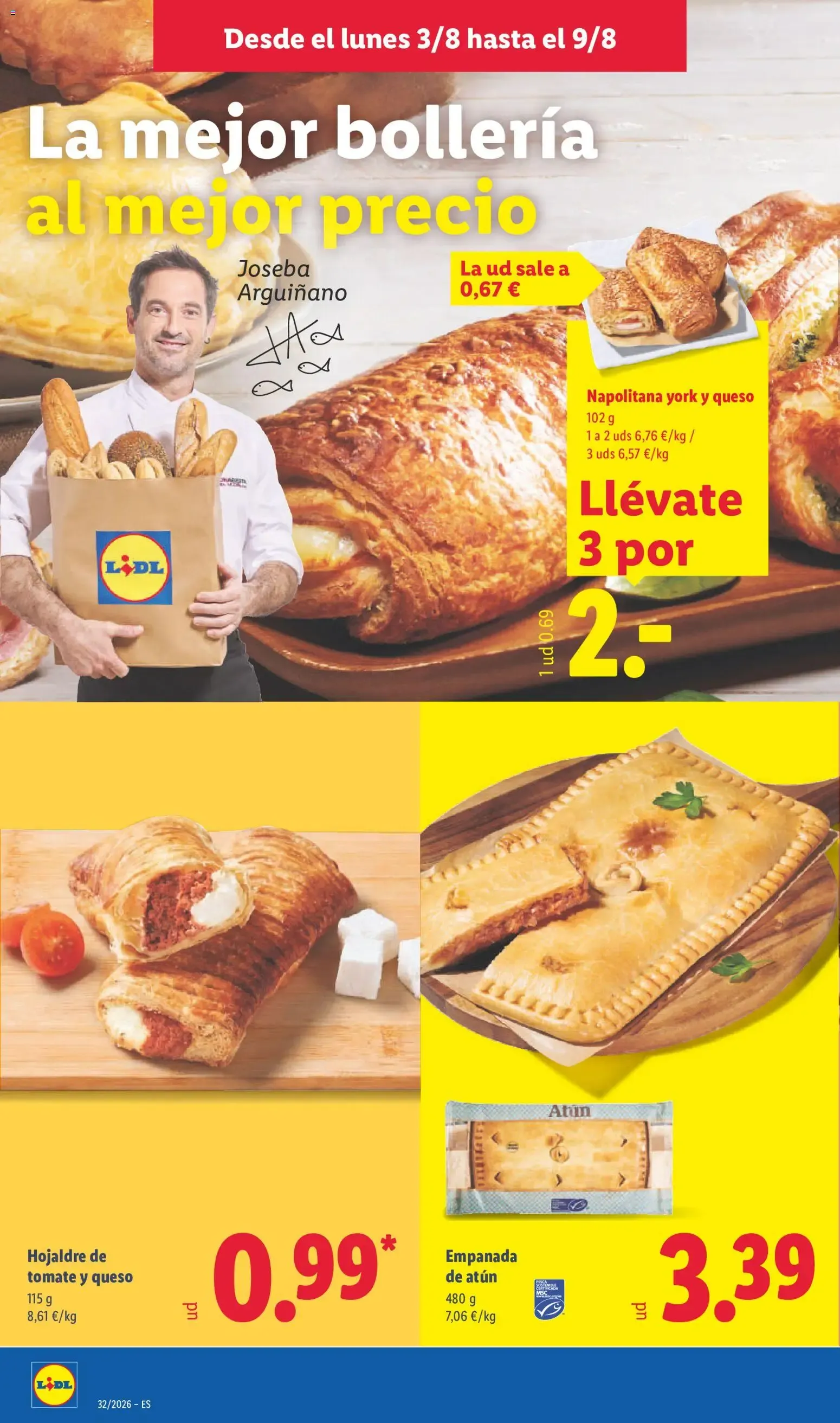 Catálogo de Lidl folleto del 03/08/2026 | Ofertas 3 de agosto al 9 de agosto 2026 - Página 12