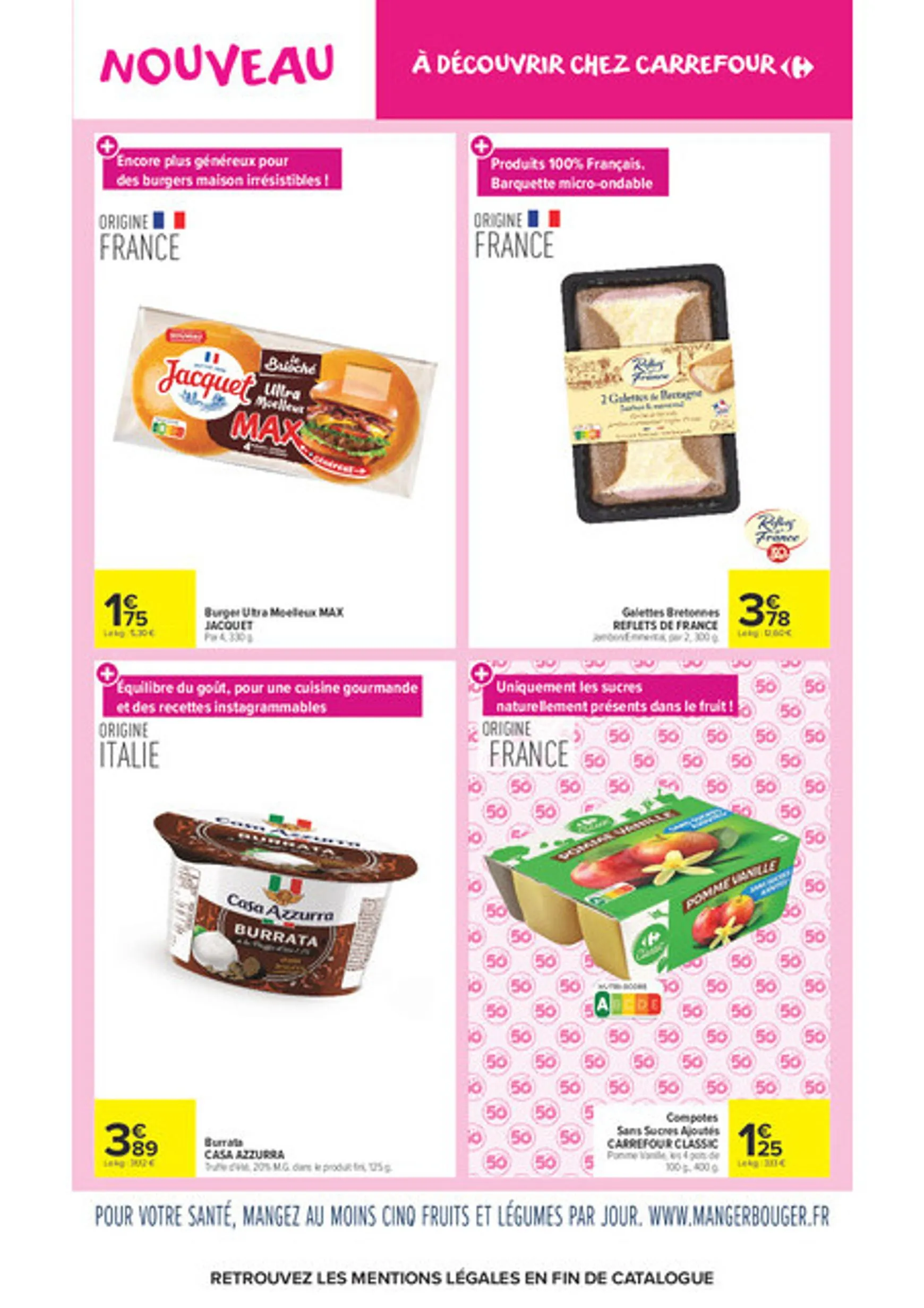 Current Carrefour Market - Les Nouveautés D'aout leaflet valid from du mardi 04/08/2026 to du lundi 31/08/2026 du 4 août au 31 août 2026 - Catalogue page 3