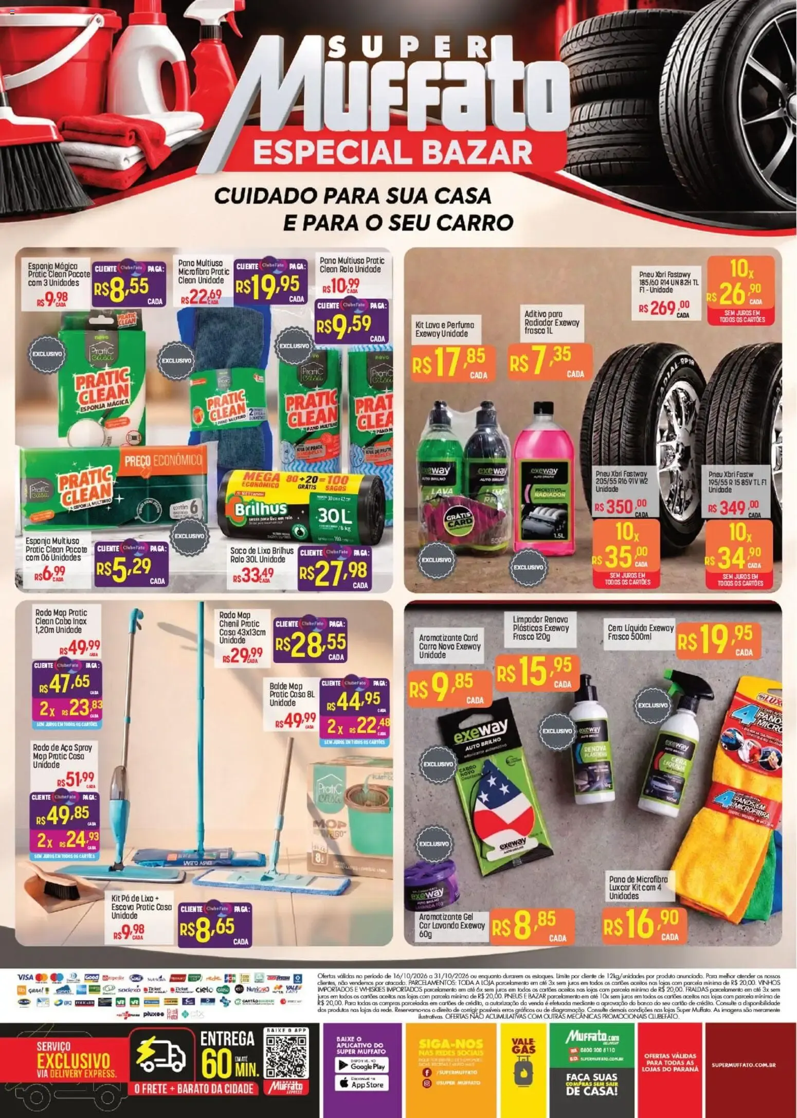 Encarte de Super Muffato ofertas Bazar de 16/10/2026 | Promoções Online 16 de outubro até 31 de outubro 2026 - Pagina 4