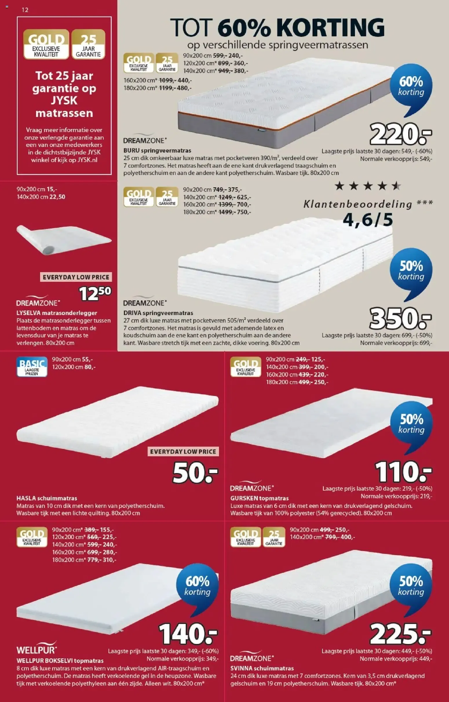 JYSK Scandinavian Sleeping & Living - SALE van 22 juni tot 5 juli 2026 - Folder pagina 12