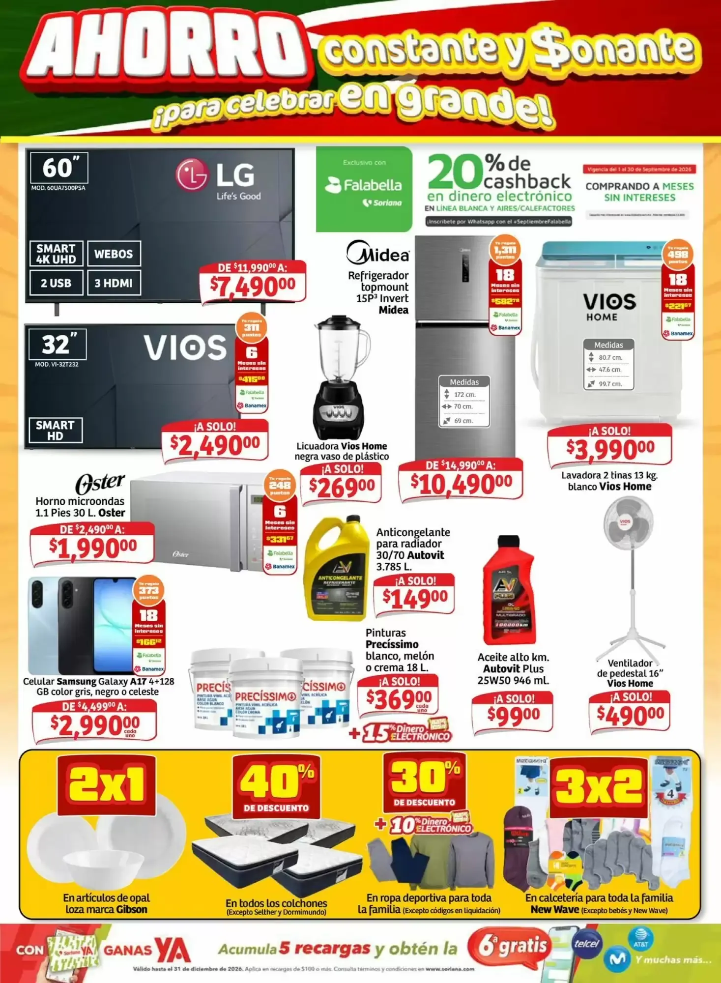 Catálogo de Folleto Soriana Mercado semana 38 18 de septiembre al 24 de septiembre 2026 - Pagina 7