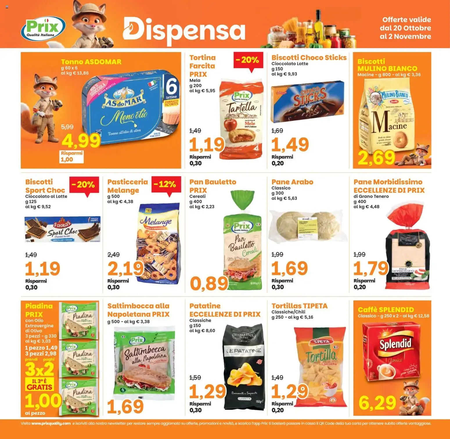 Offerte Prix: Tanti Prodotti a 0,99 da 20 ottobre a 2 novembre di 2026 - Pagina del volantino 18