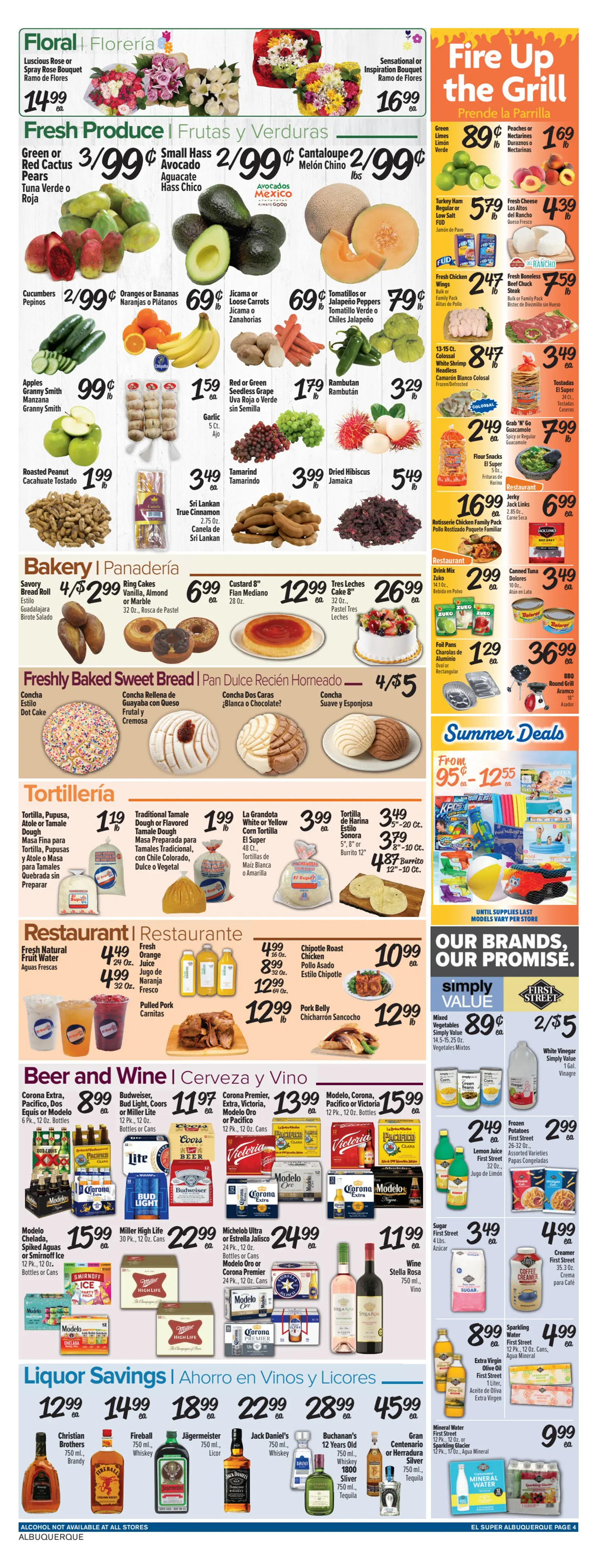 Weekly ad Current El Super leaflet valid from Wednesday 08/05/2026 to Tuesday 08/11/2026 from August 5 to August 11 2026 - Page 4