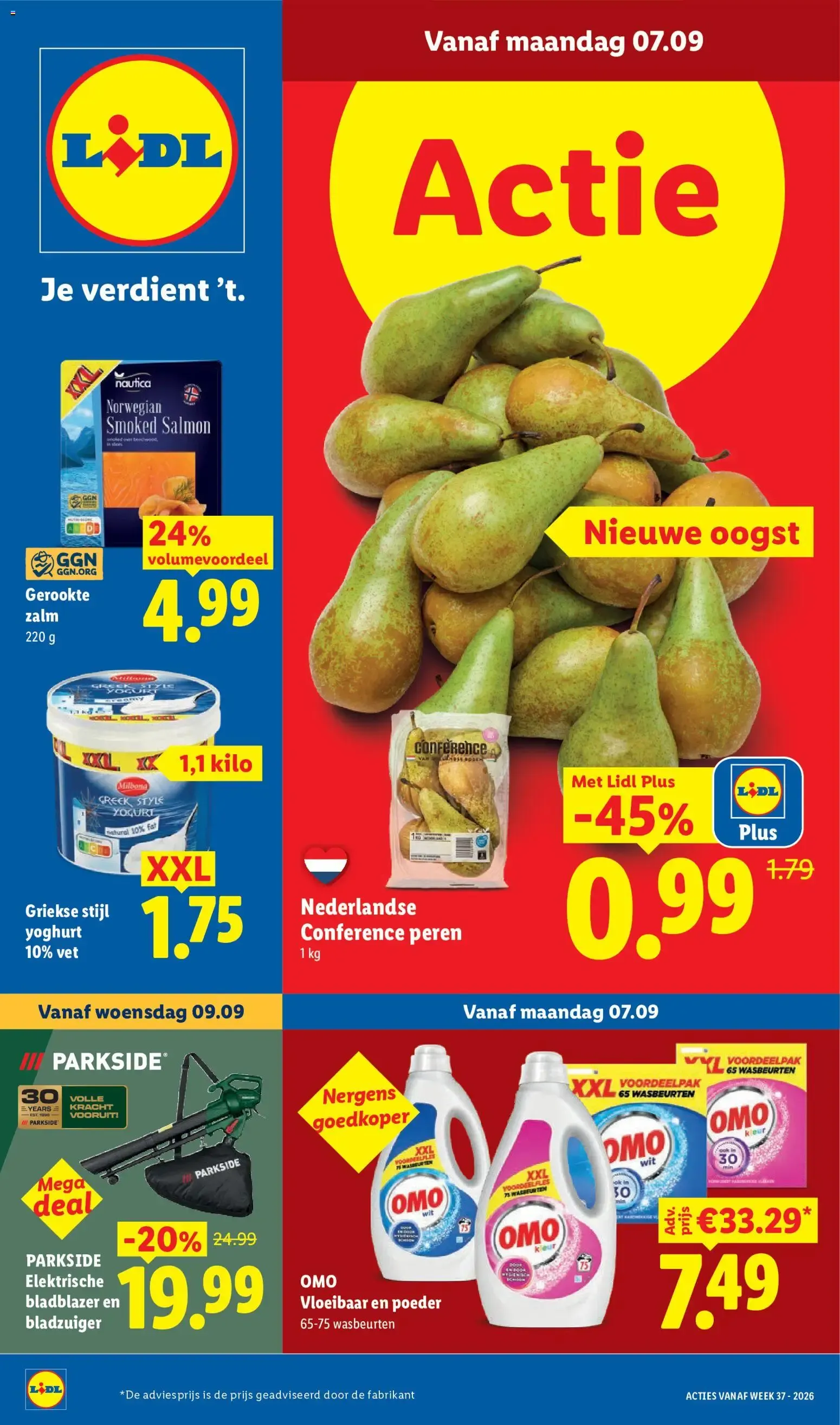 Lidl Acties van 7 september tot 13 september 2026 - Folder pagina 1