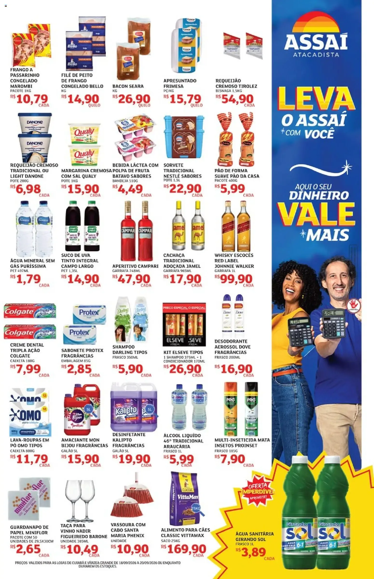 Encarte de Assaí Atacadista - Leva o Assaí com Você 18 de setembro até 20 de setembro 2026 - Pagina 3