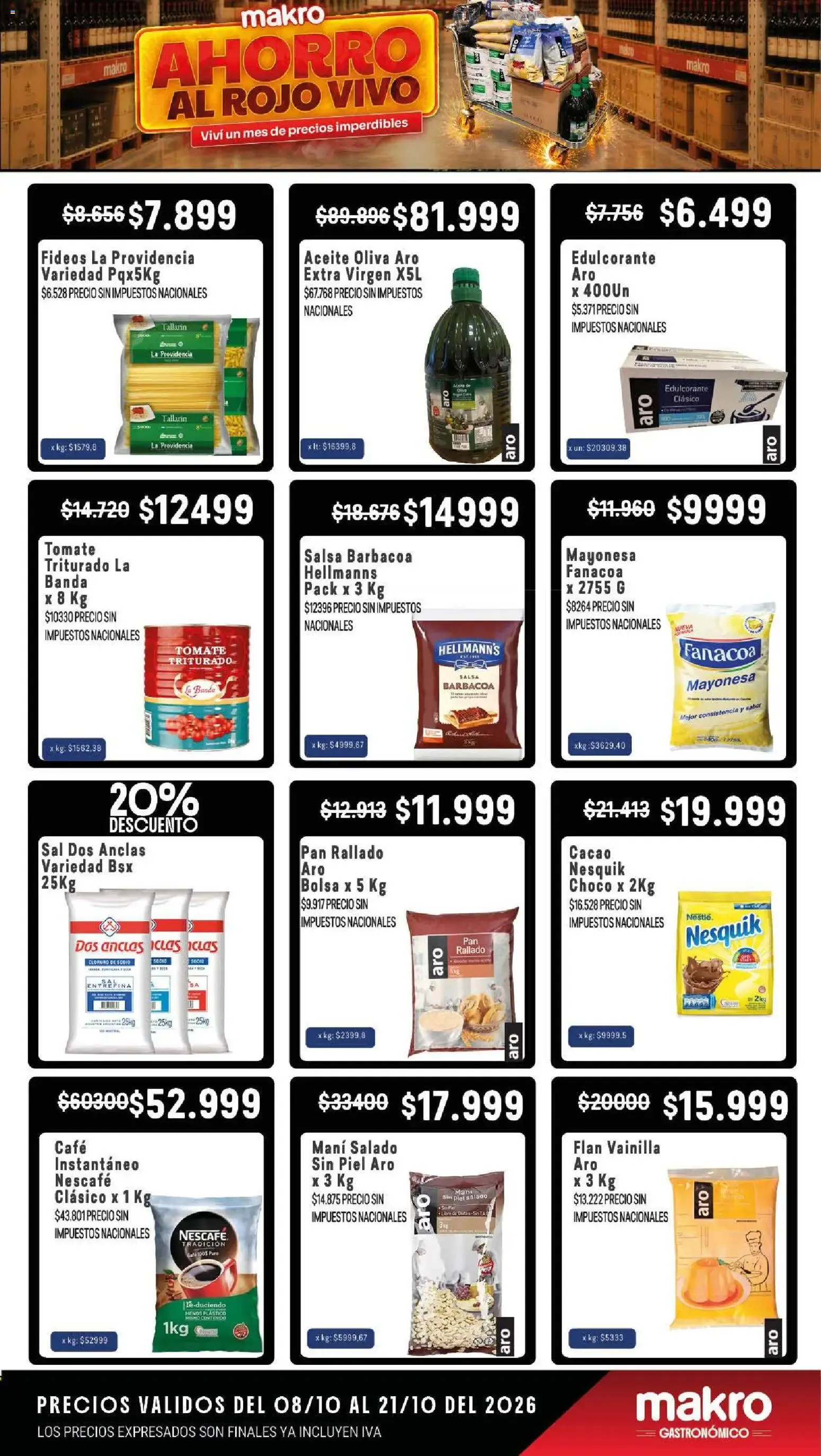 Ofertas de Makro: Ahorro al Rojo Vivo 8 de octubre al 21 de octubre 2026 - Página 4 del catálogo