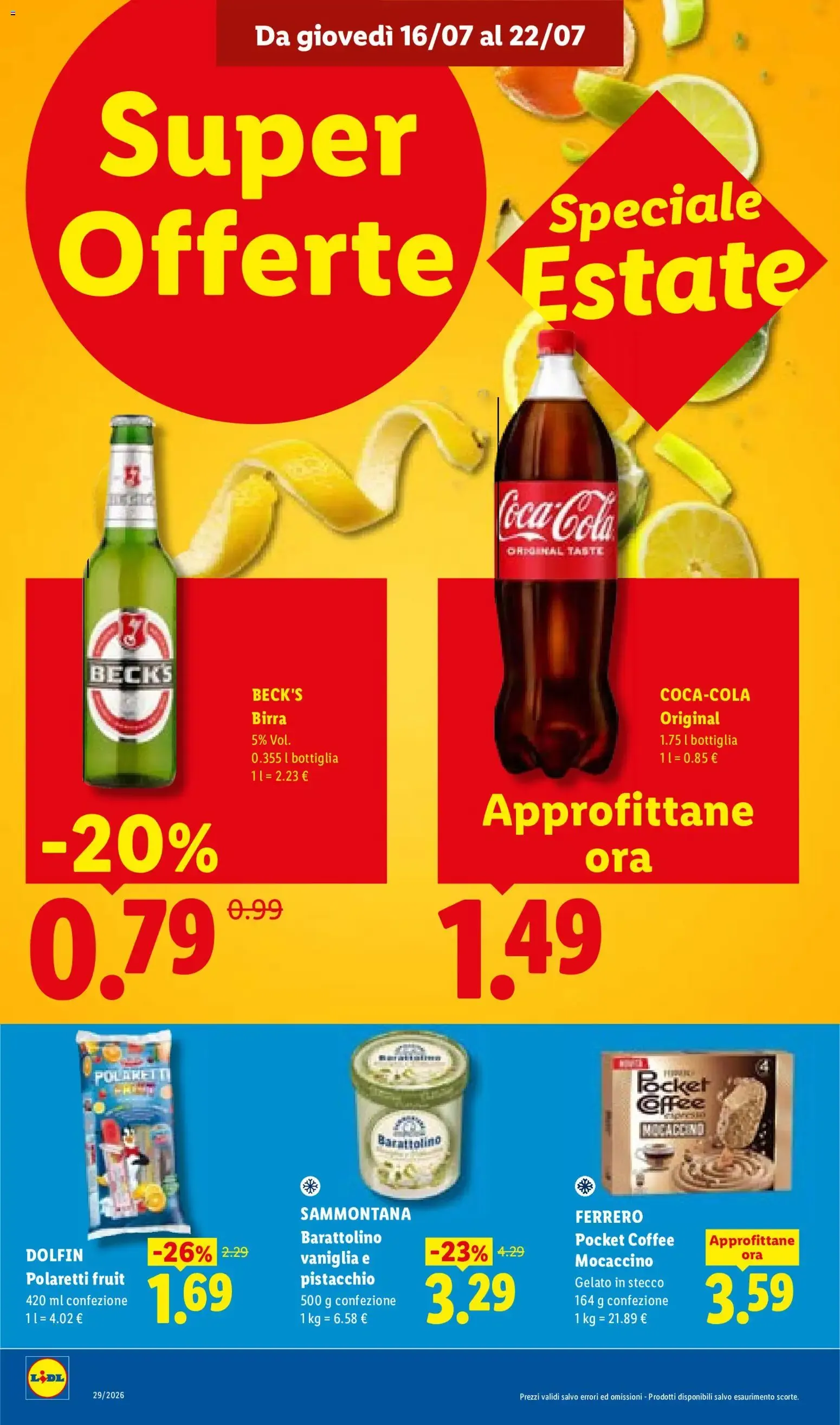 Lidl: L'estate del risparmio da 16 luglio a 22 luglio di 2026 - Pagina del volantino 13